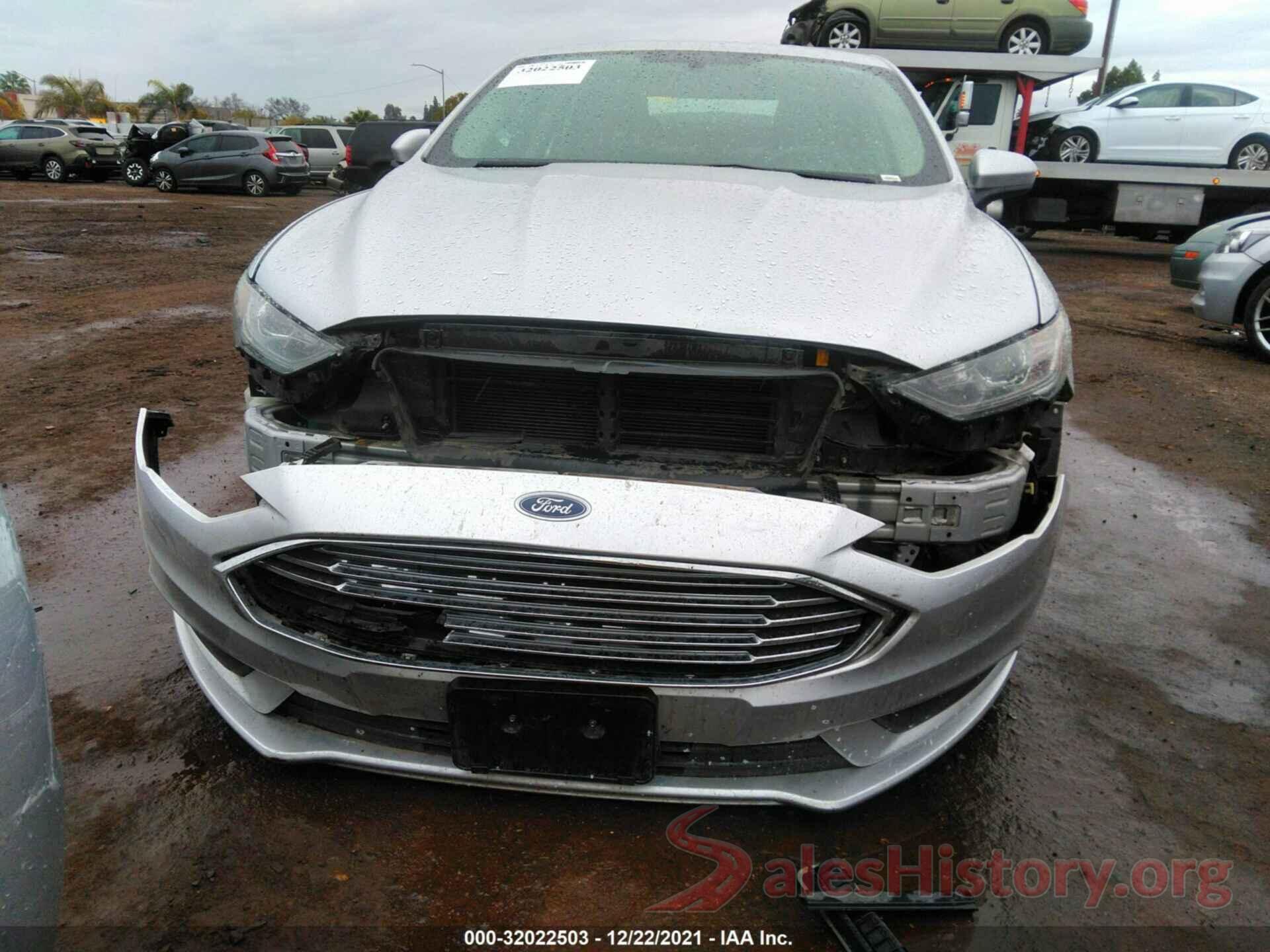 3FA6P0H72JR125810 2018 FORD FUSION