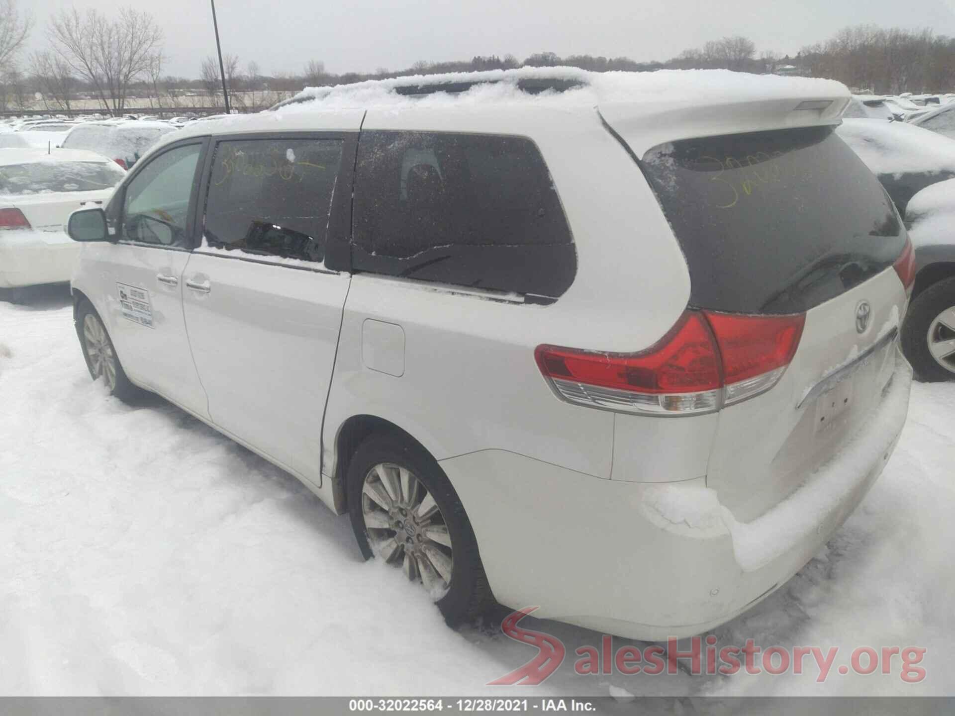 5TDDK3DC3ES072297 2014 TOYOTA SIENNA