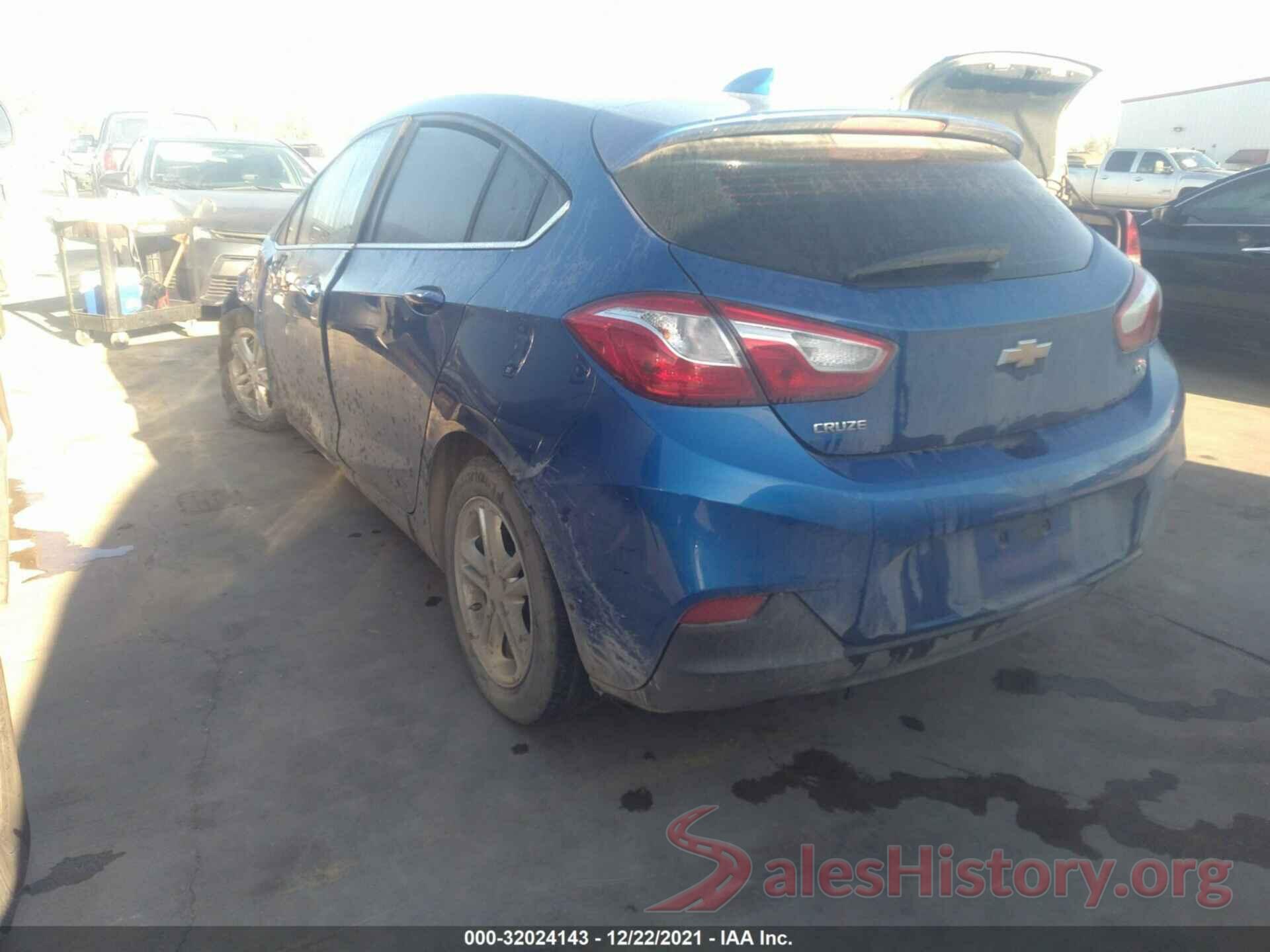 3G1BE6SM8JS654664 2018 CHEVROLET CRUZE