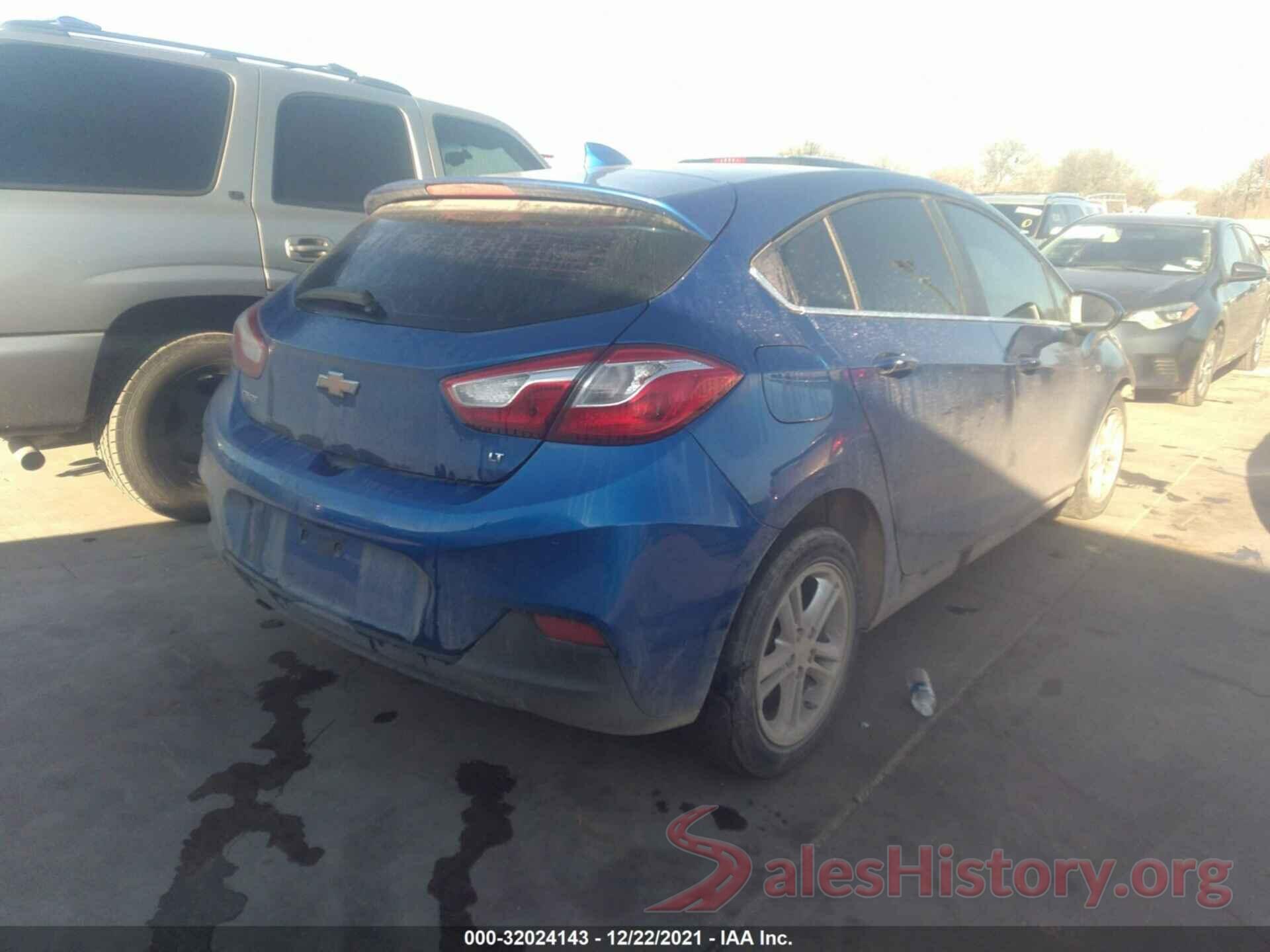 3G1BE6SM8JS654664 2018 CHEVROLET CRUZE