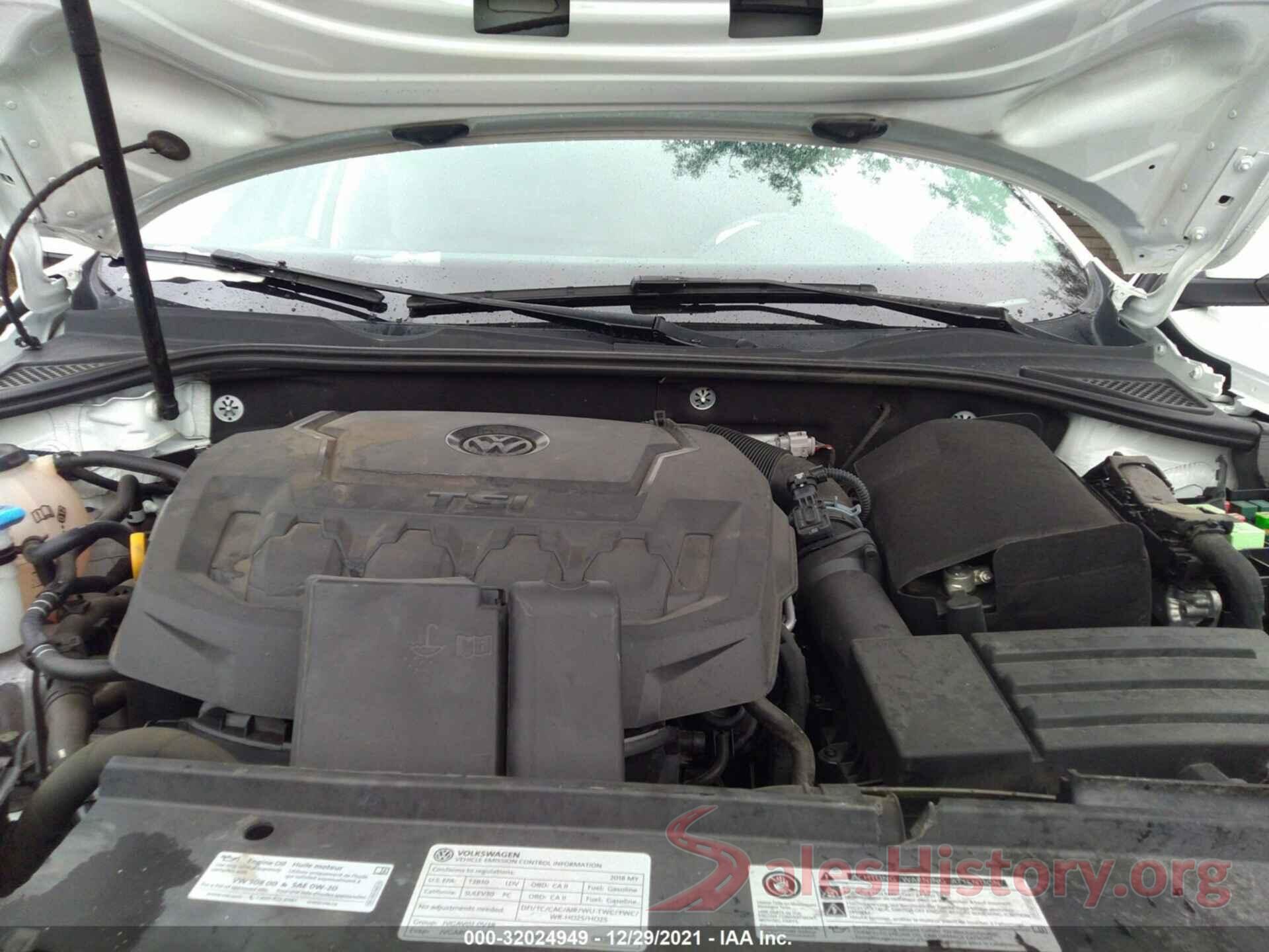 1VWAA7A35JC010362 2018 VOLKSWAGEN PASSAT