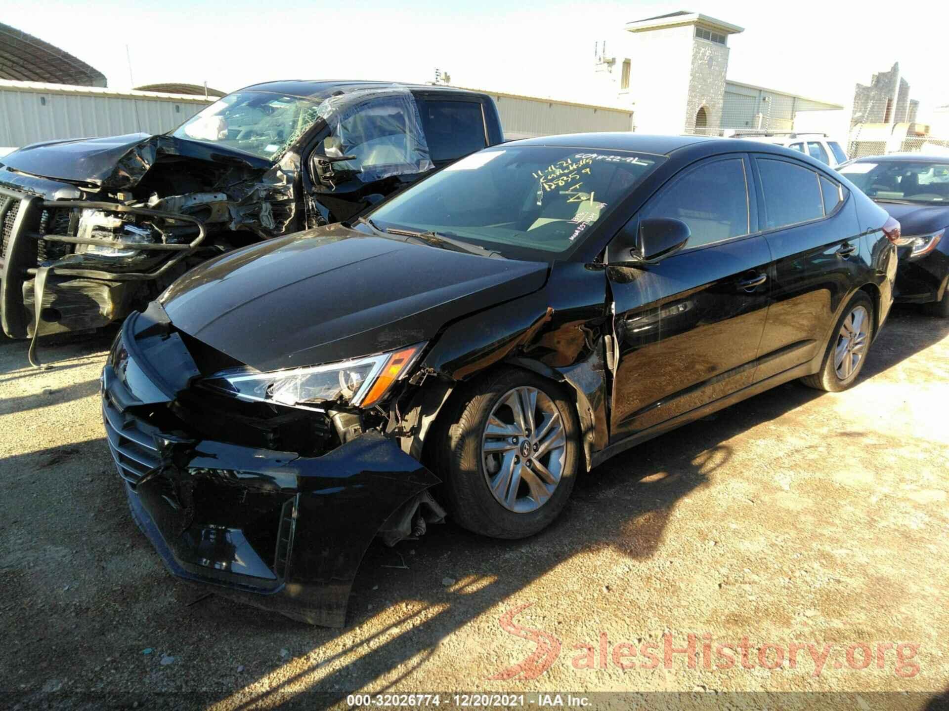 KMHD84LF1KU741881 2019 HYUNDAI ELANTRA