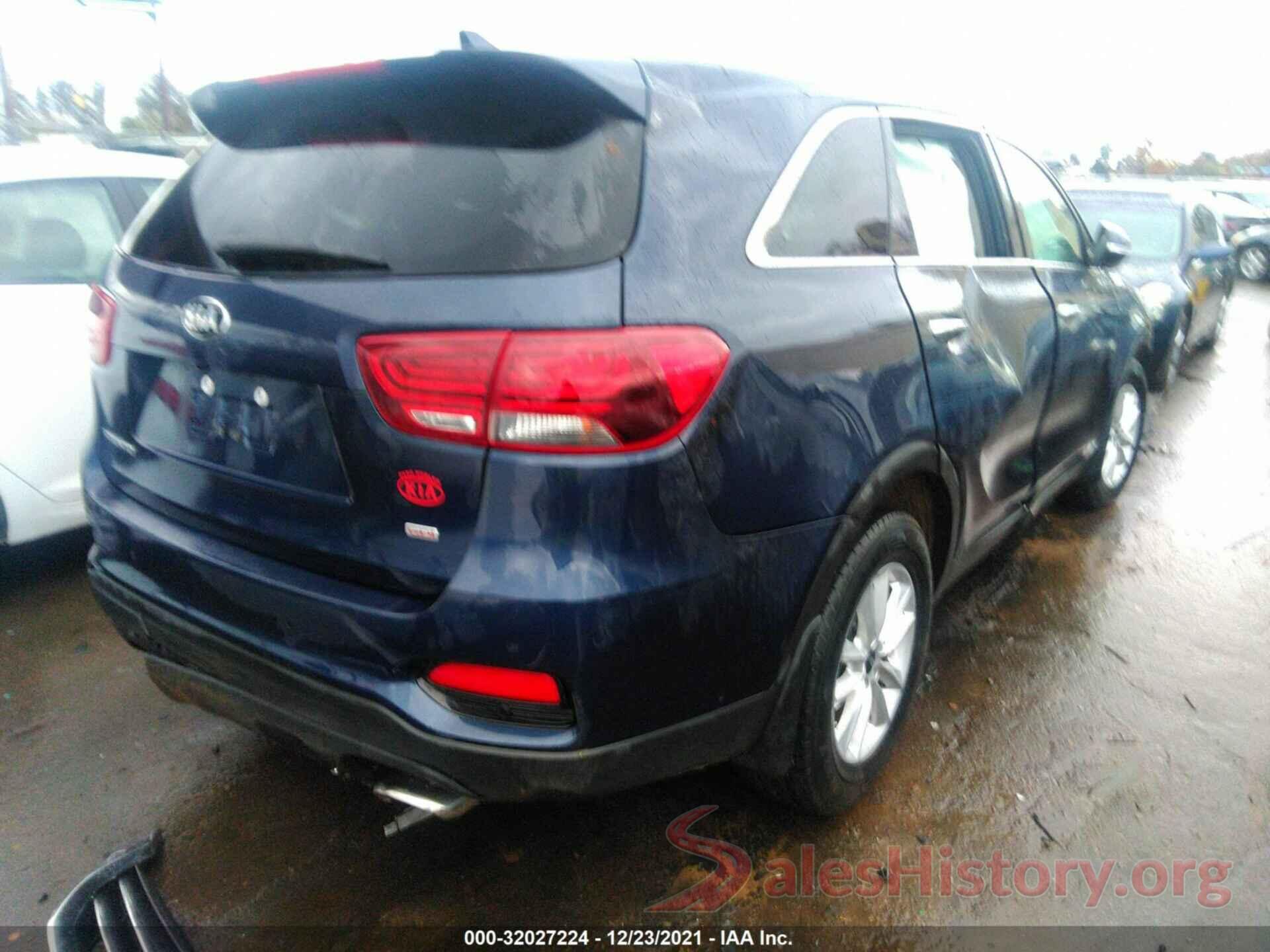 5XYPGDA39KG444274 2019 KIA SORENTO