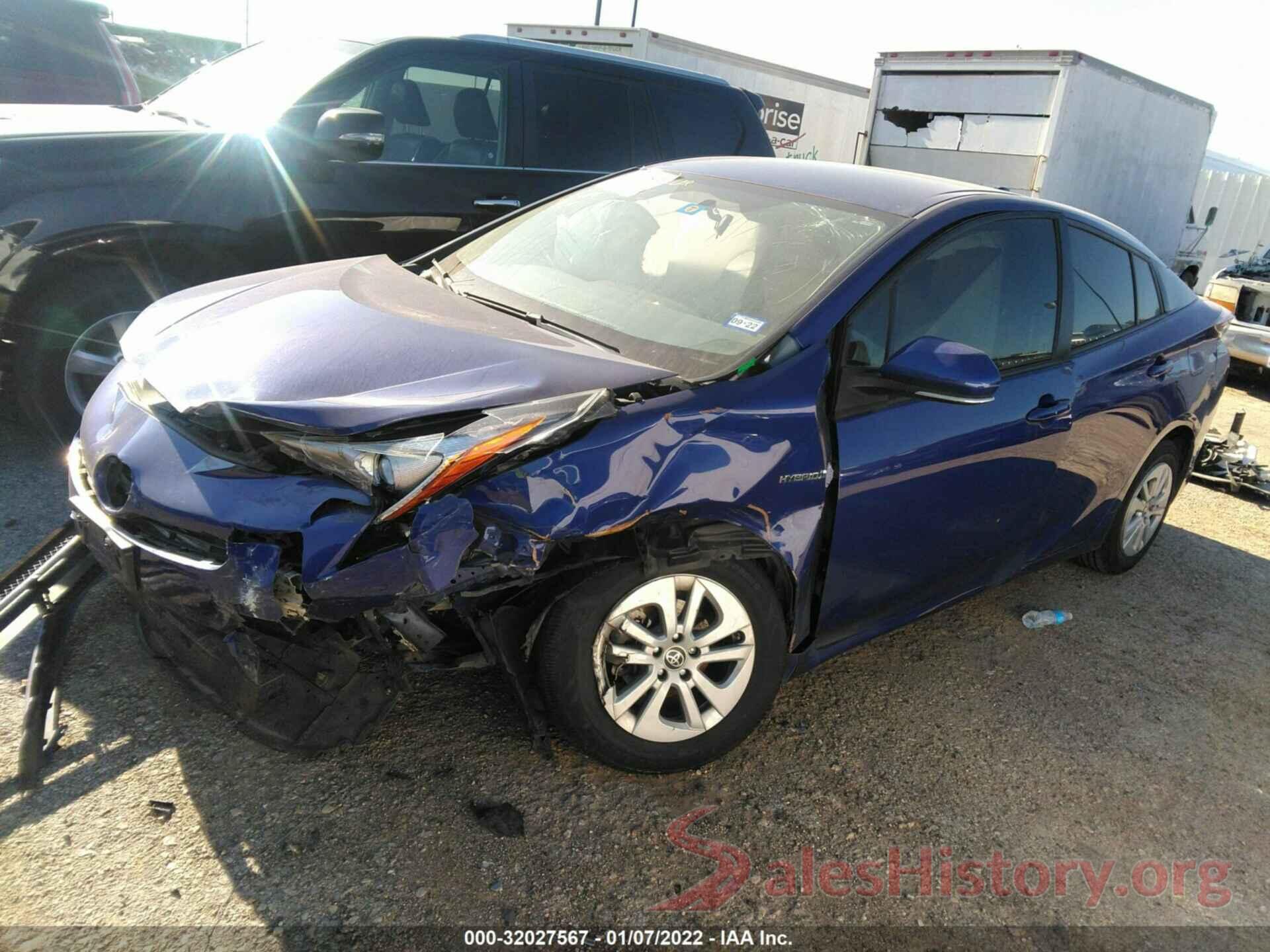 JTDKBRFU2G3529038 2016 TOYOTA PRIUS