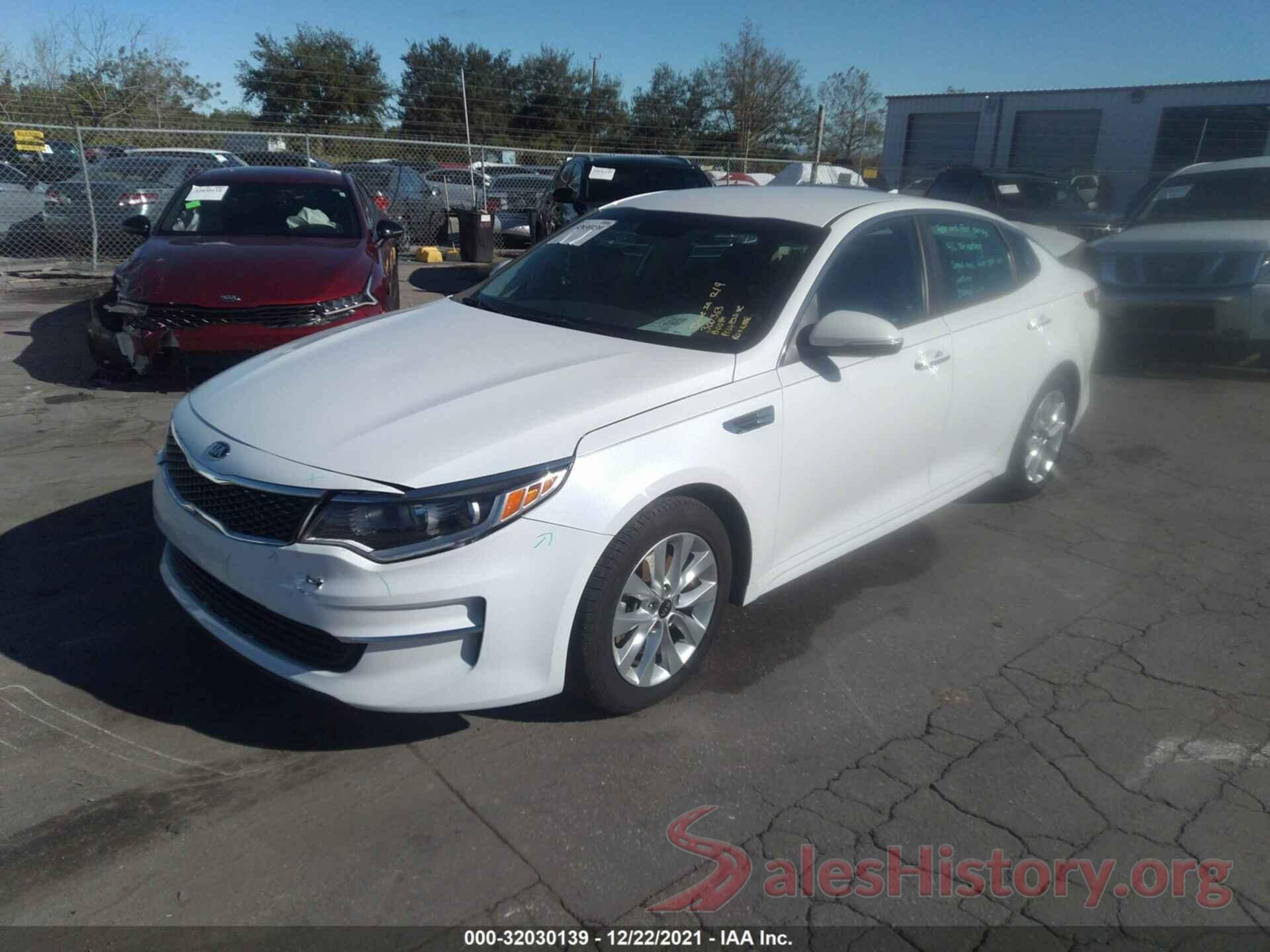 5XXGT4L35JG253270 2018 KIA OPTIMA