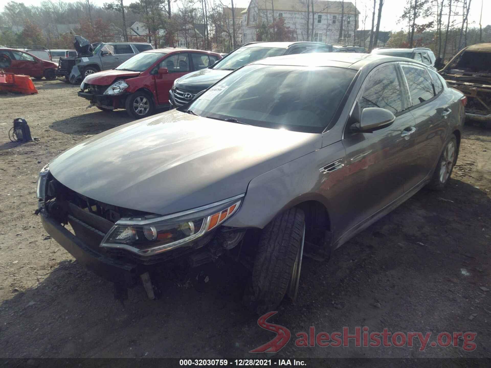 5XXGU4L33GG054479 2016 KIA OPTIMA