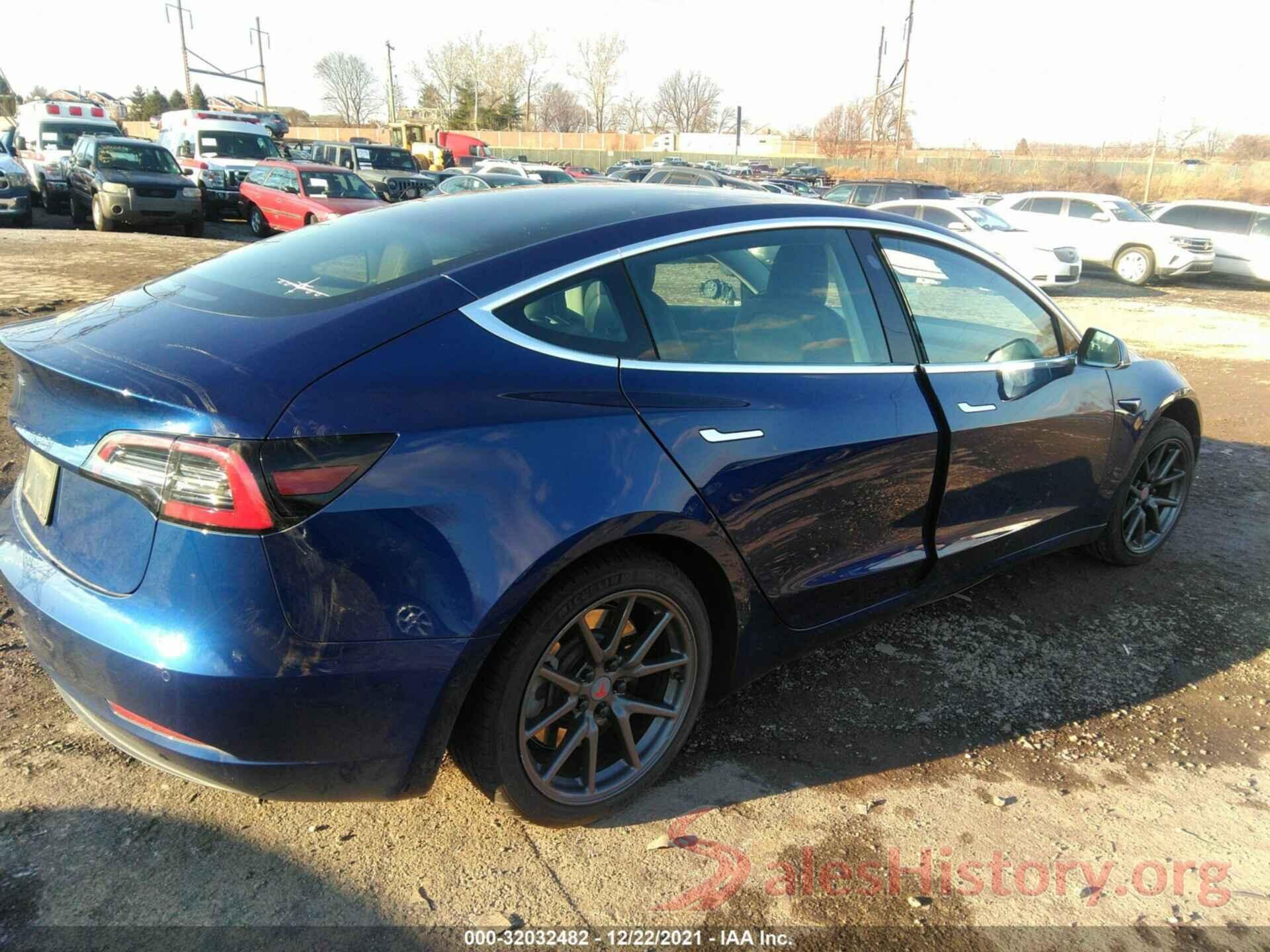 5YJ3E1EA3KF309276 2019 TESLA MODEL 3