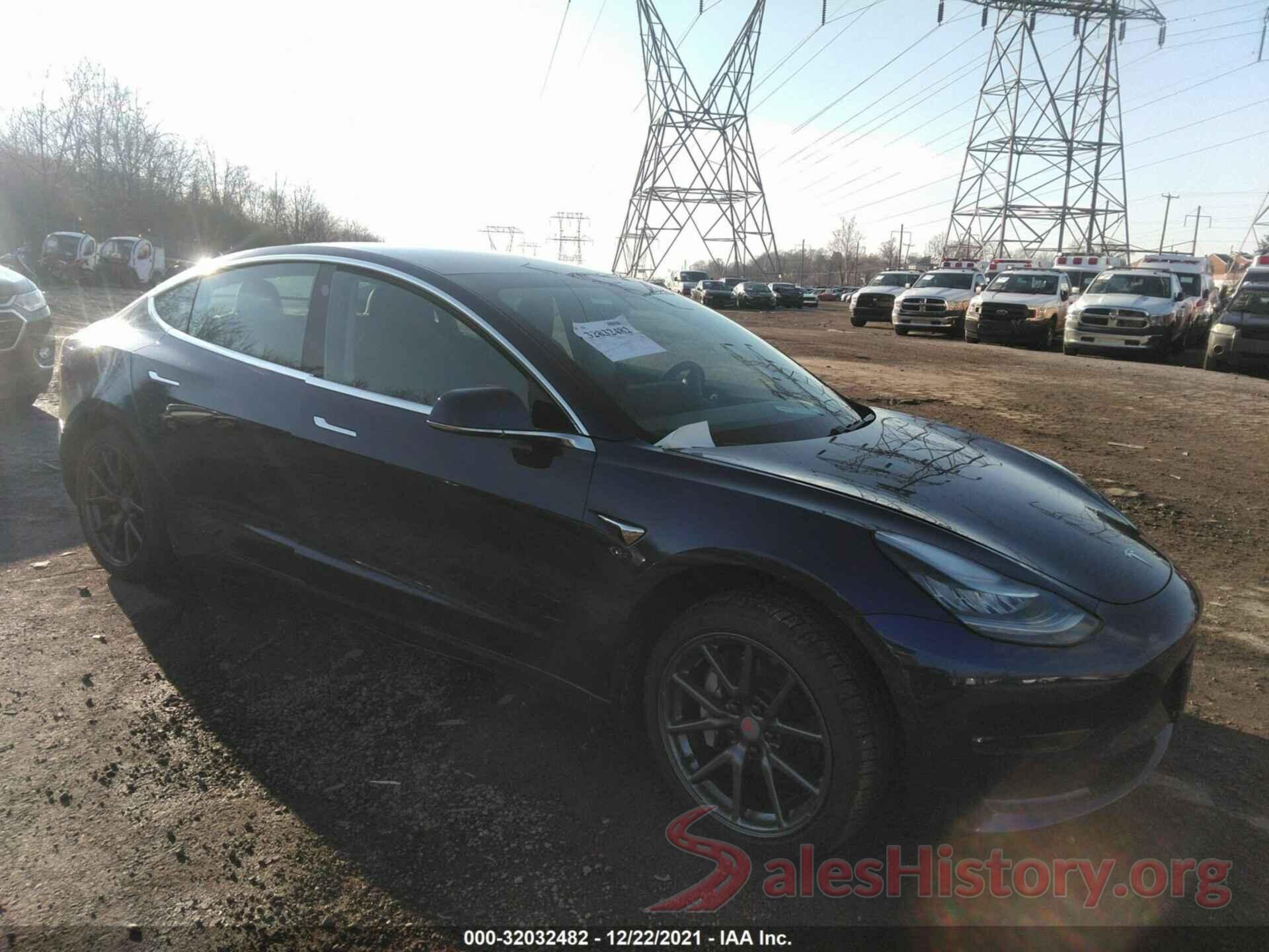 5YJ3E1EA3KF309276 2019 TESLA MODEL 3