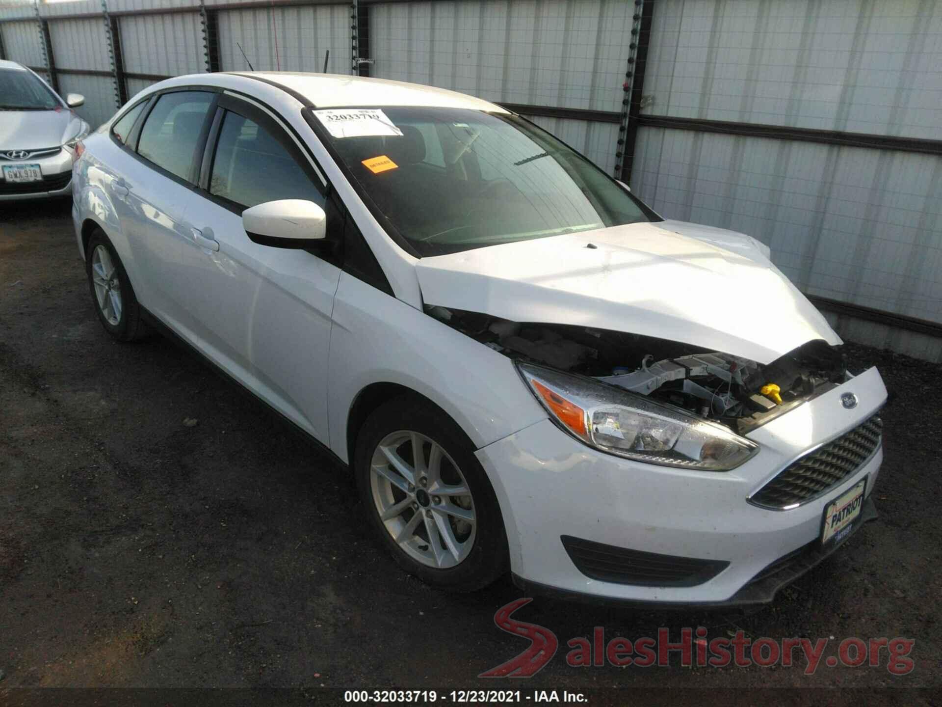 1FADP3F22JL288682 2018 FORD FOCUS