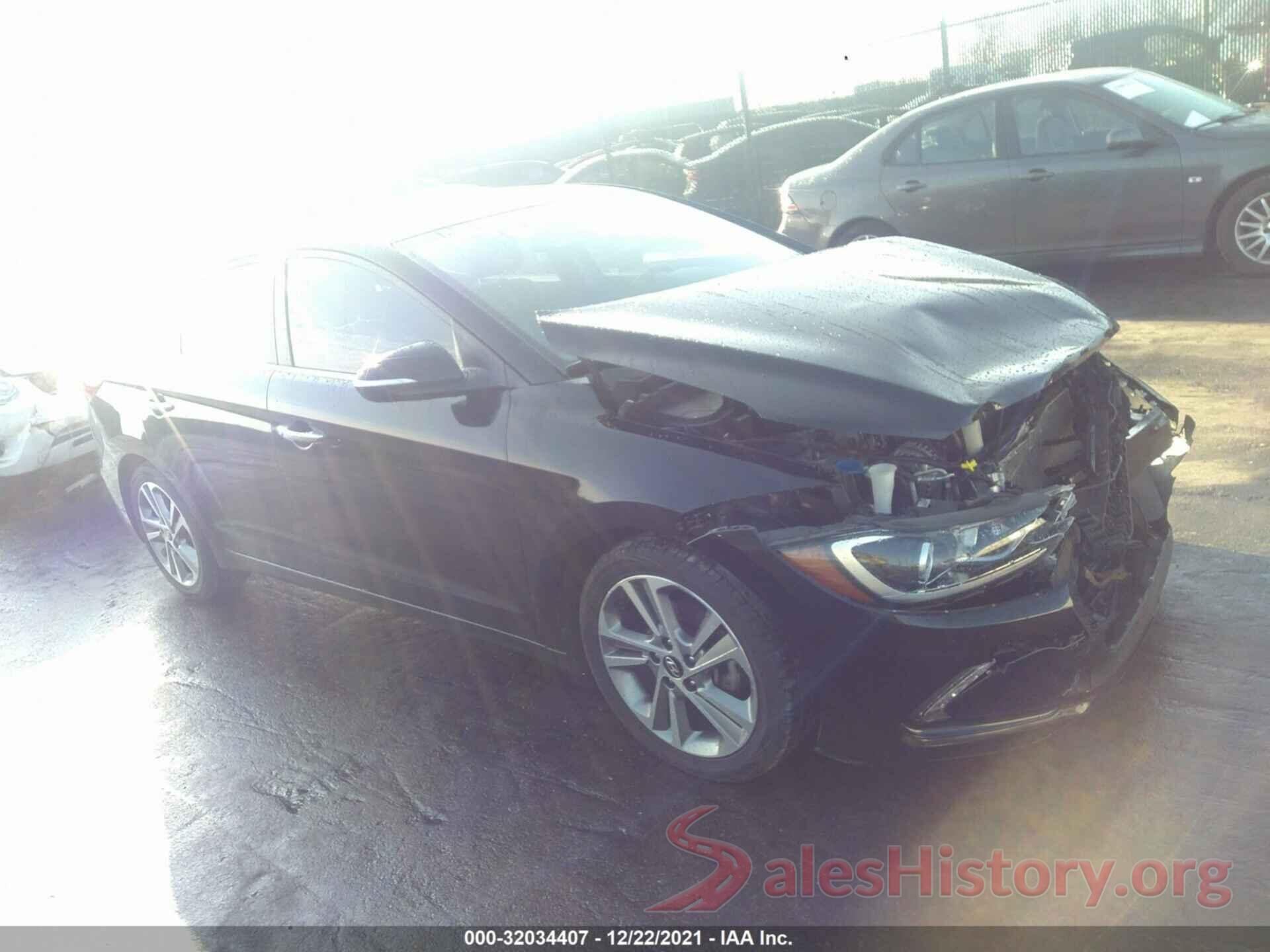 KMHD84LF8HU289842 2017 HYUNDAI ELANTRA