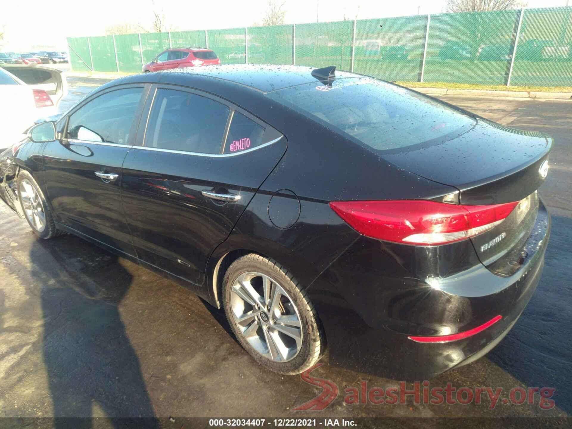 KMHD84LF8HU289842 2017 HYUNDAI ELANTRA