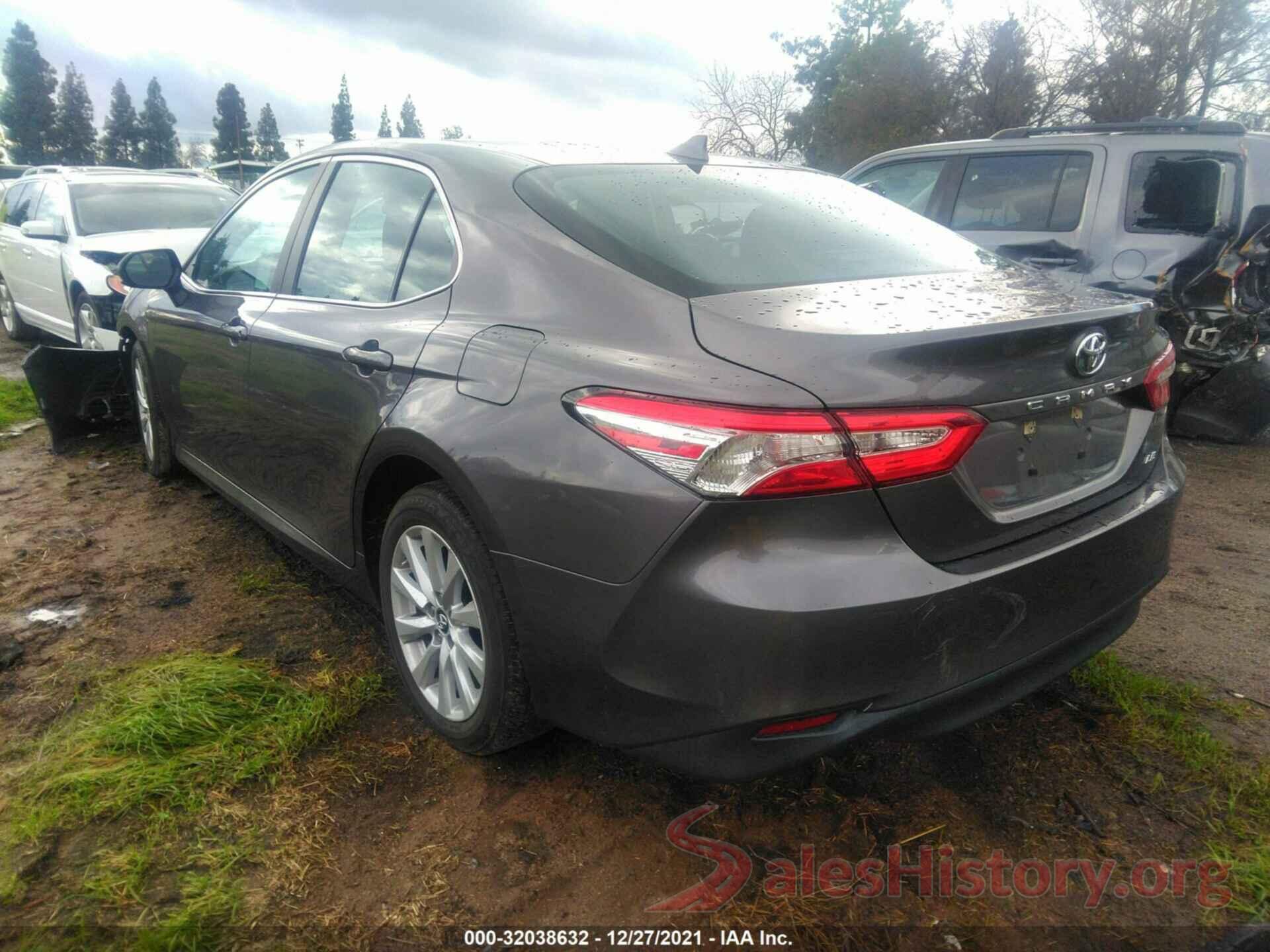 4T1B11HK7KU758006 2019 TOYOTA CAMRY