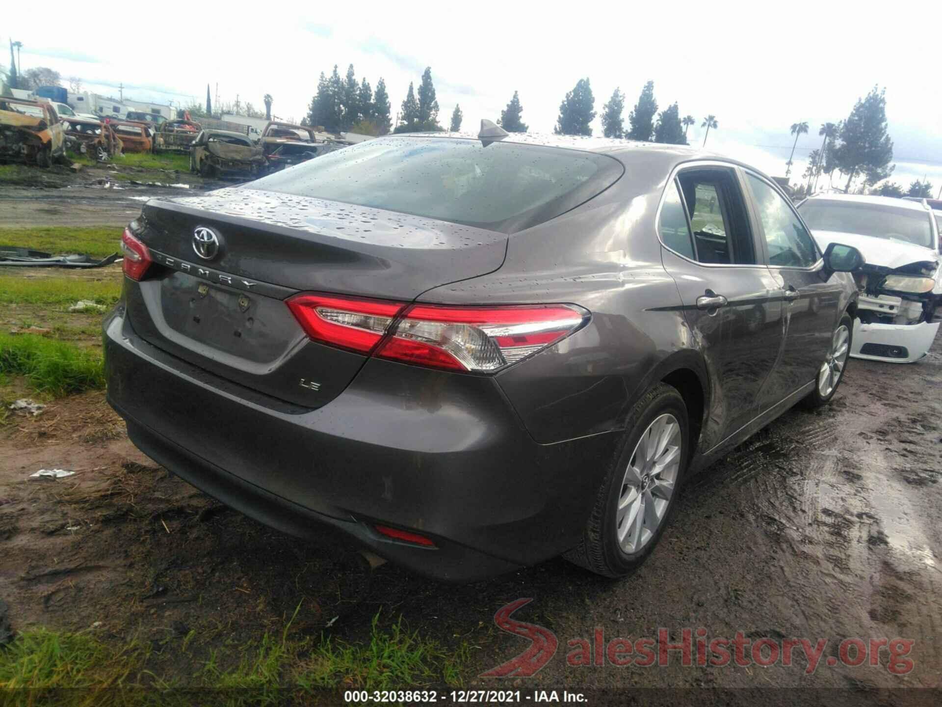 4T1B11HK7KU758006 2019 TOYOTA CAMRY