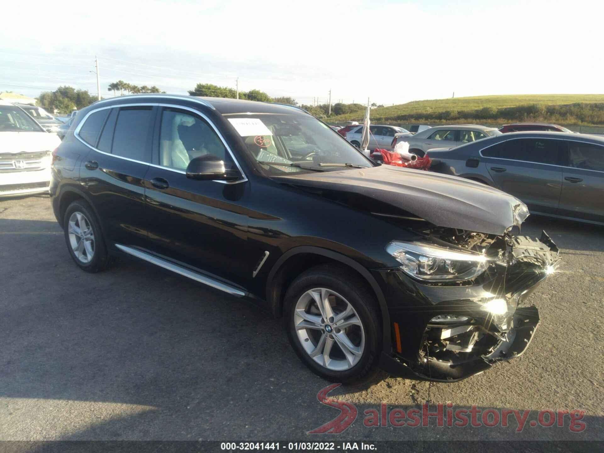 5UXTR7C52KLF23624 2019 BMW X3