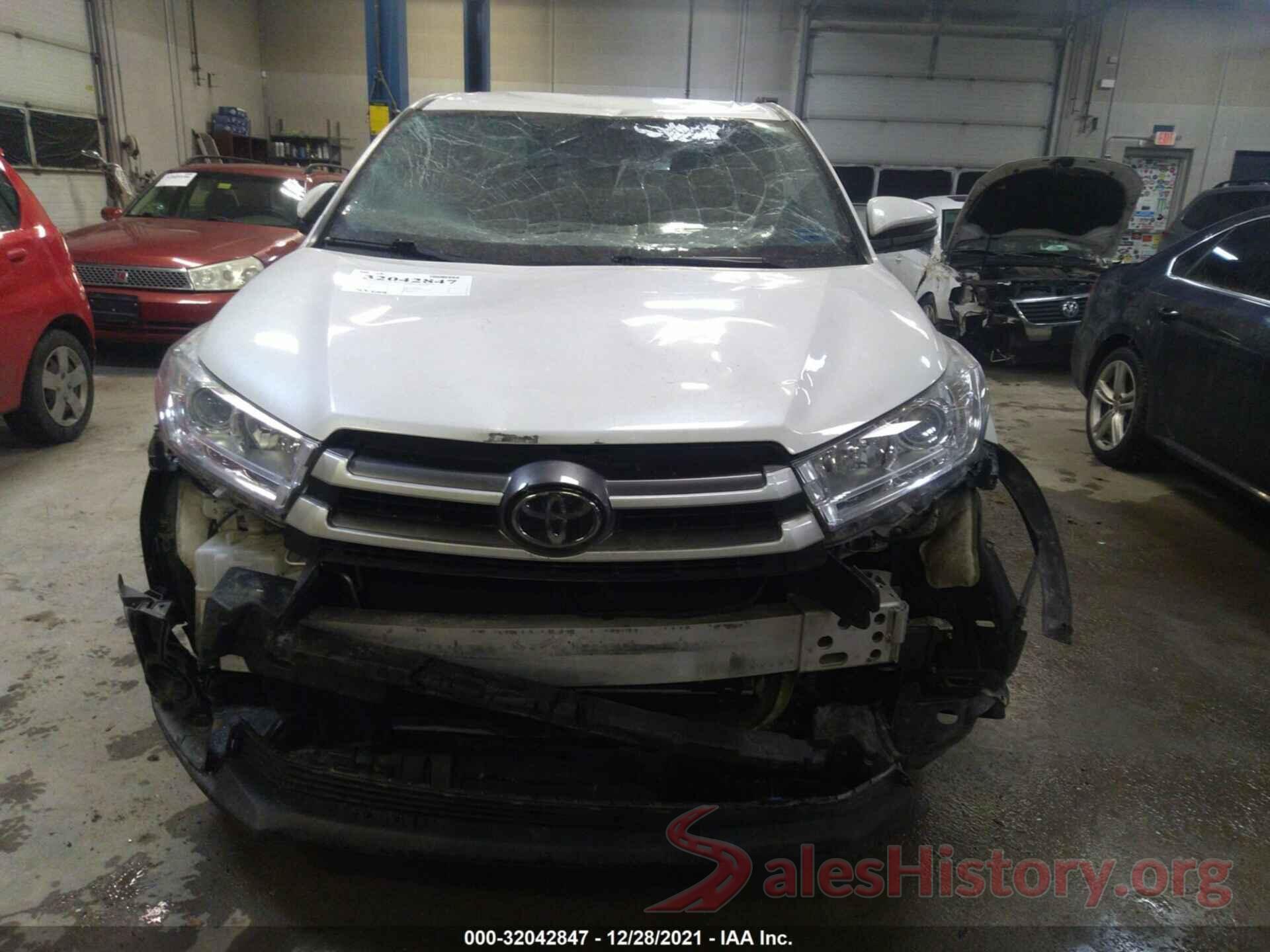 5TDZZRFH0KS313287 2019 TOYOTA HIGHLANDER