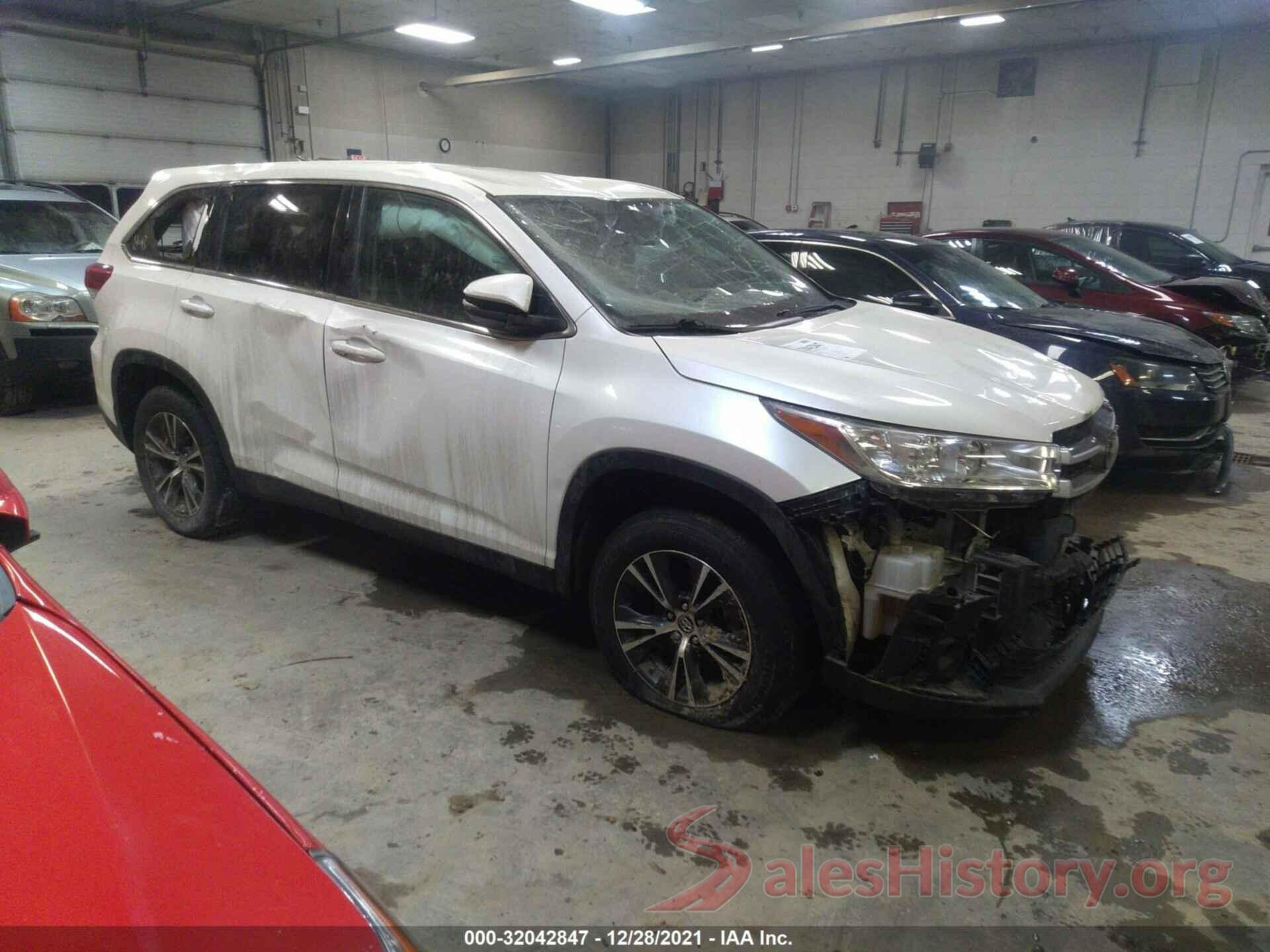 5TDZZRFH0KS313287 2019 TOYOTA HIGHLANDER