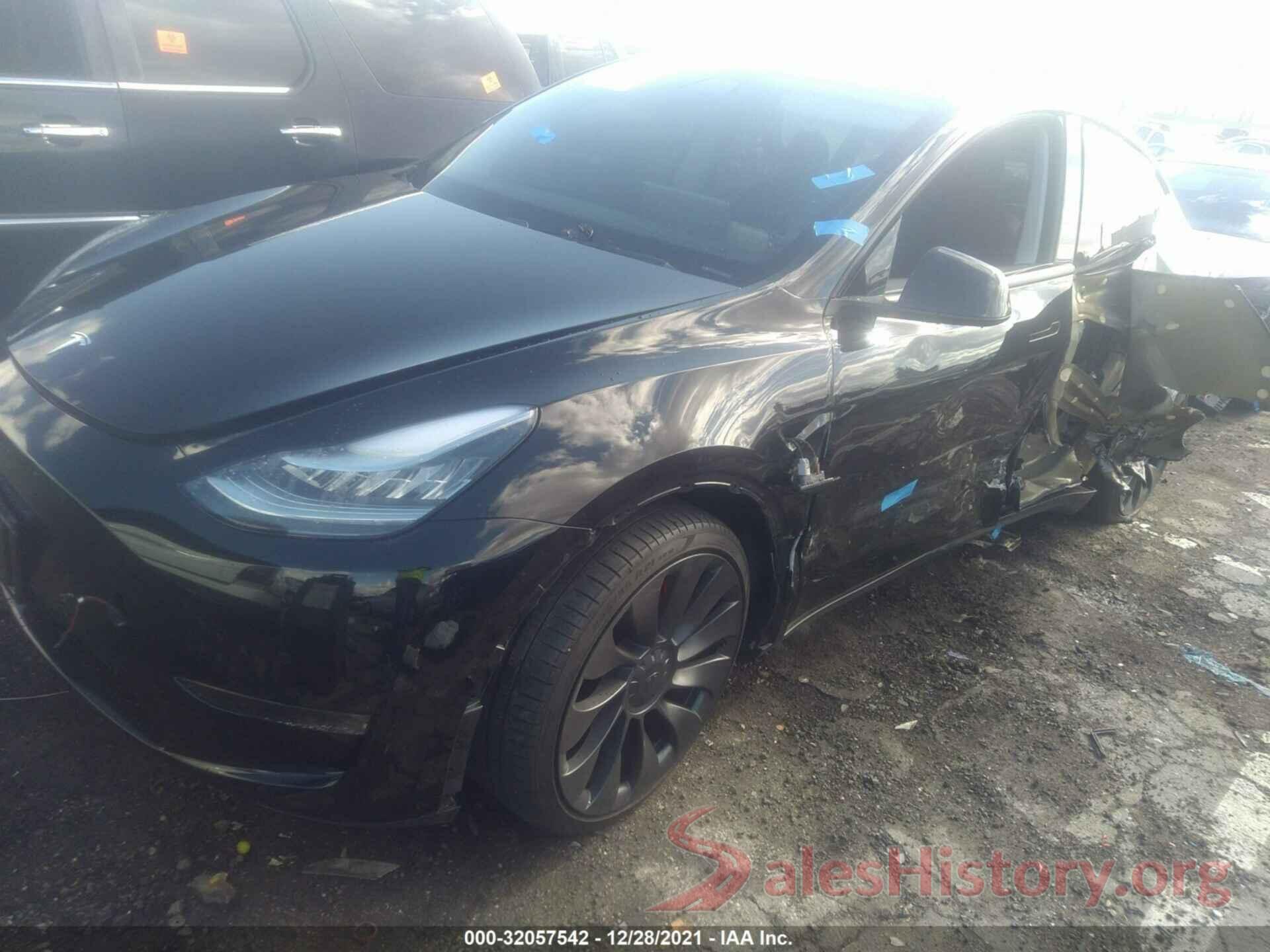 5YJYGDEF3LF038444 2020 TESLA MODEL Y