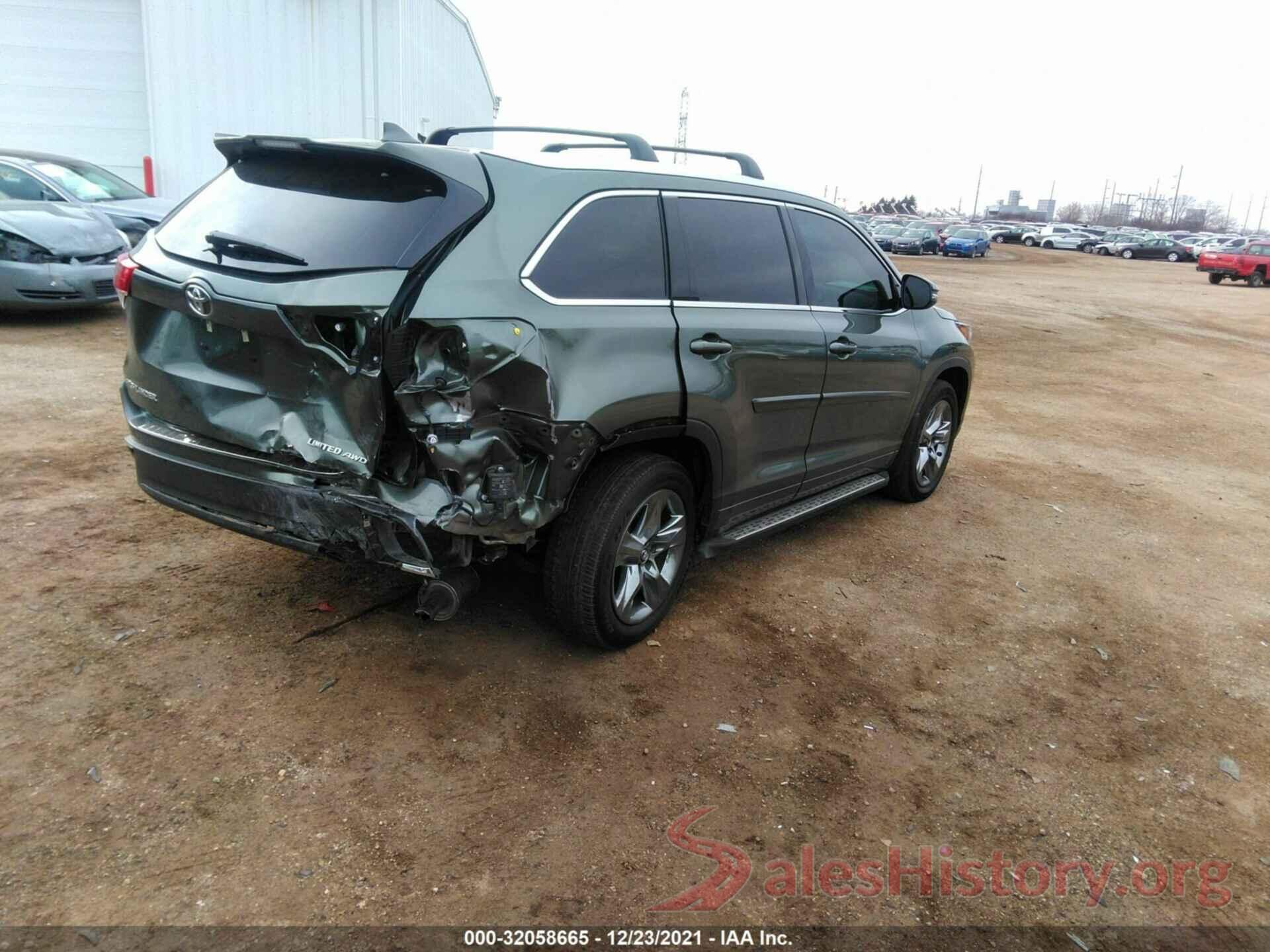 5TDDZRFH2JS863163 2018 TOYOTA HIGHLANDER