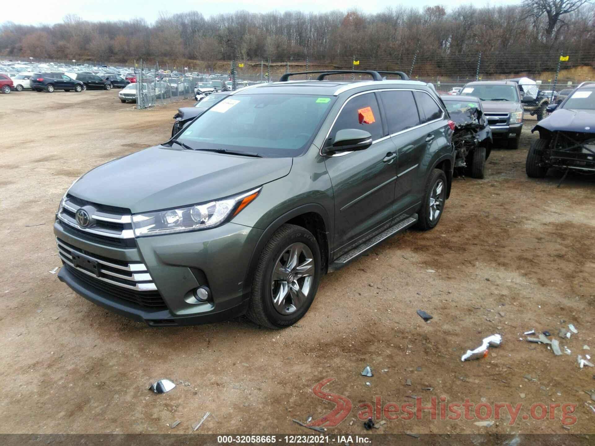 5TDDZRFH2JS863163 2018 TOYOTA HIGHLANDER