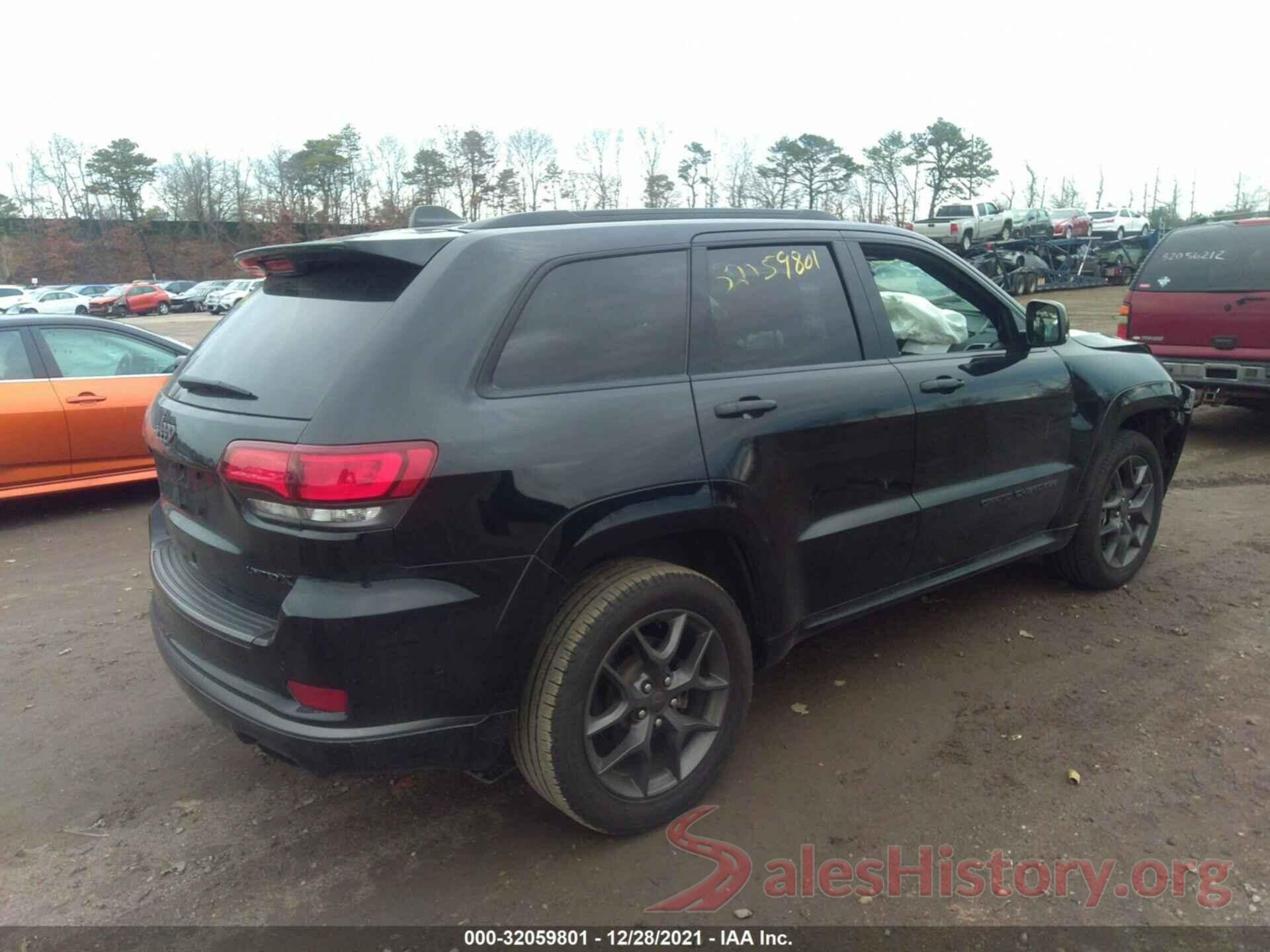 1C4RJFBG6LC191041 2020 JEEP GRAND CHEROKEE