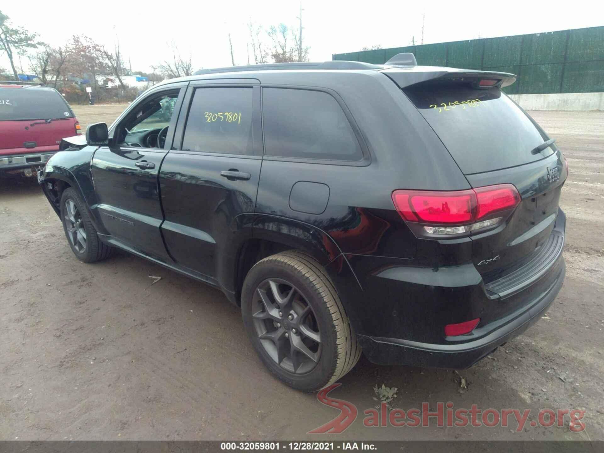 1C4RJFBG6LC191041 2020 JEEP GRAND CHEROKEE