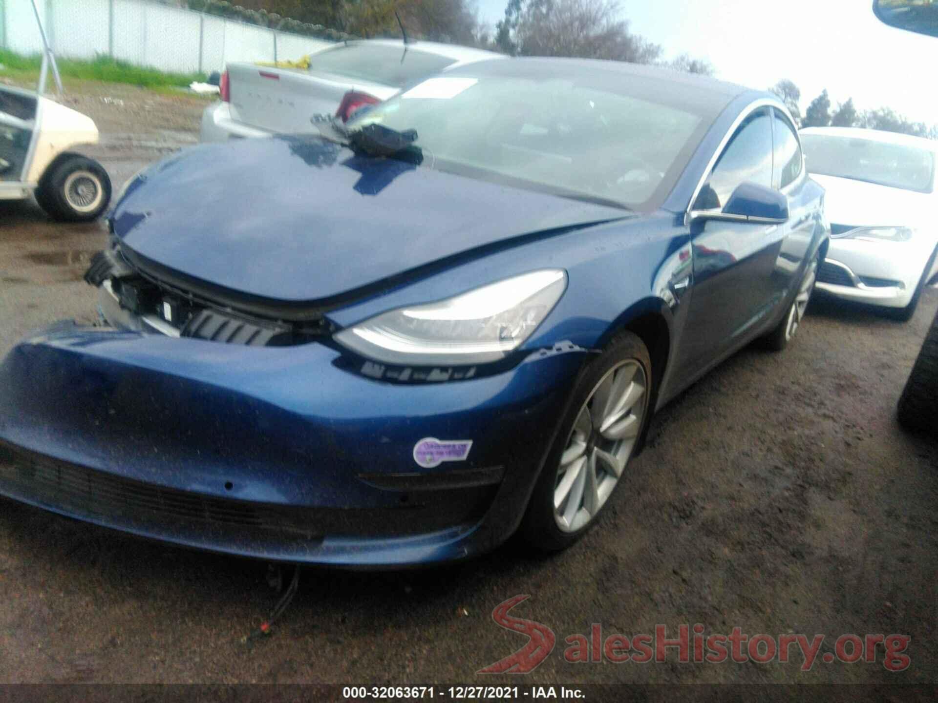 5YJ3E1EA2JF160390 2018 TESLA MODEL 3