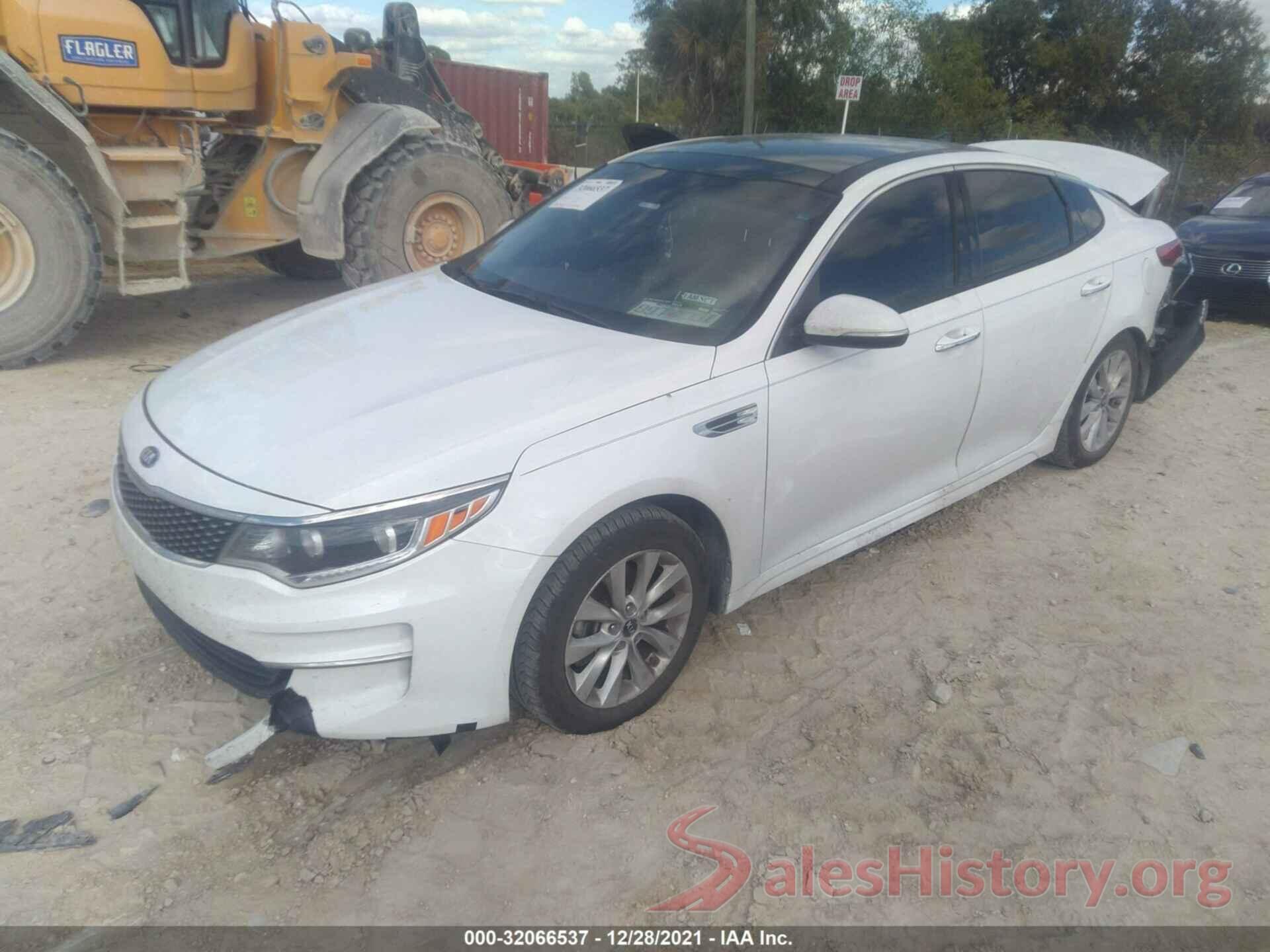 5XXGU4L35GG079982 2016 KIA OPTIMA