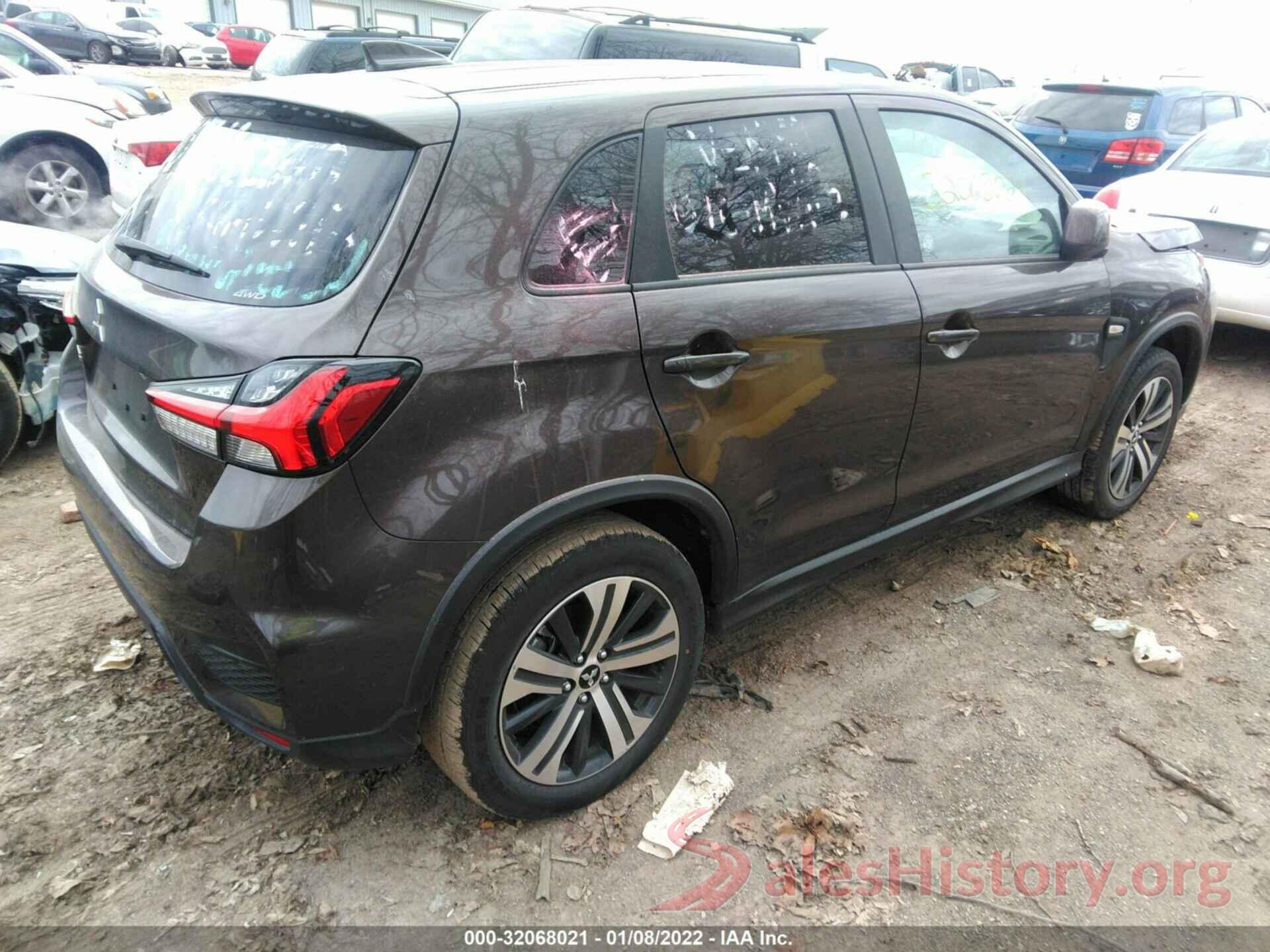 JA4ARUAU6MU024265 2021 MITSUBISHI OUTLANDER SPORT