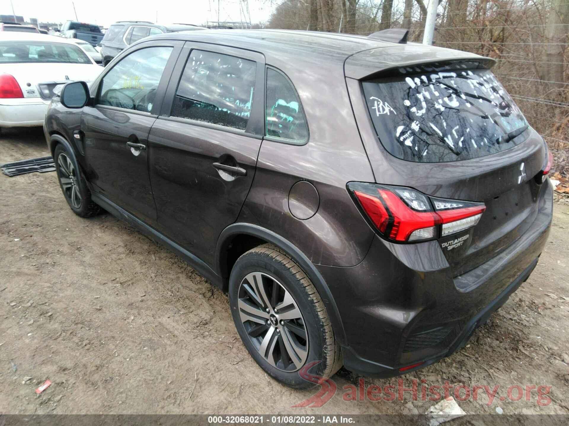 JA4ARUAU6MU024265 2021 MITSUBISHI OUTLANDER SPORT