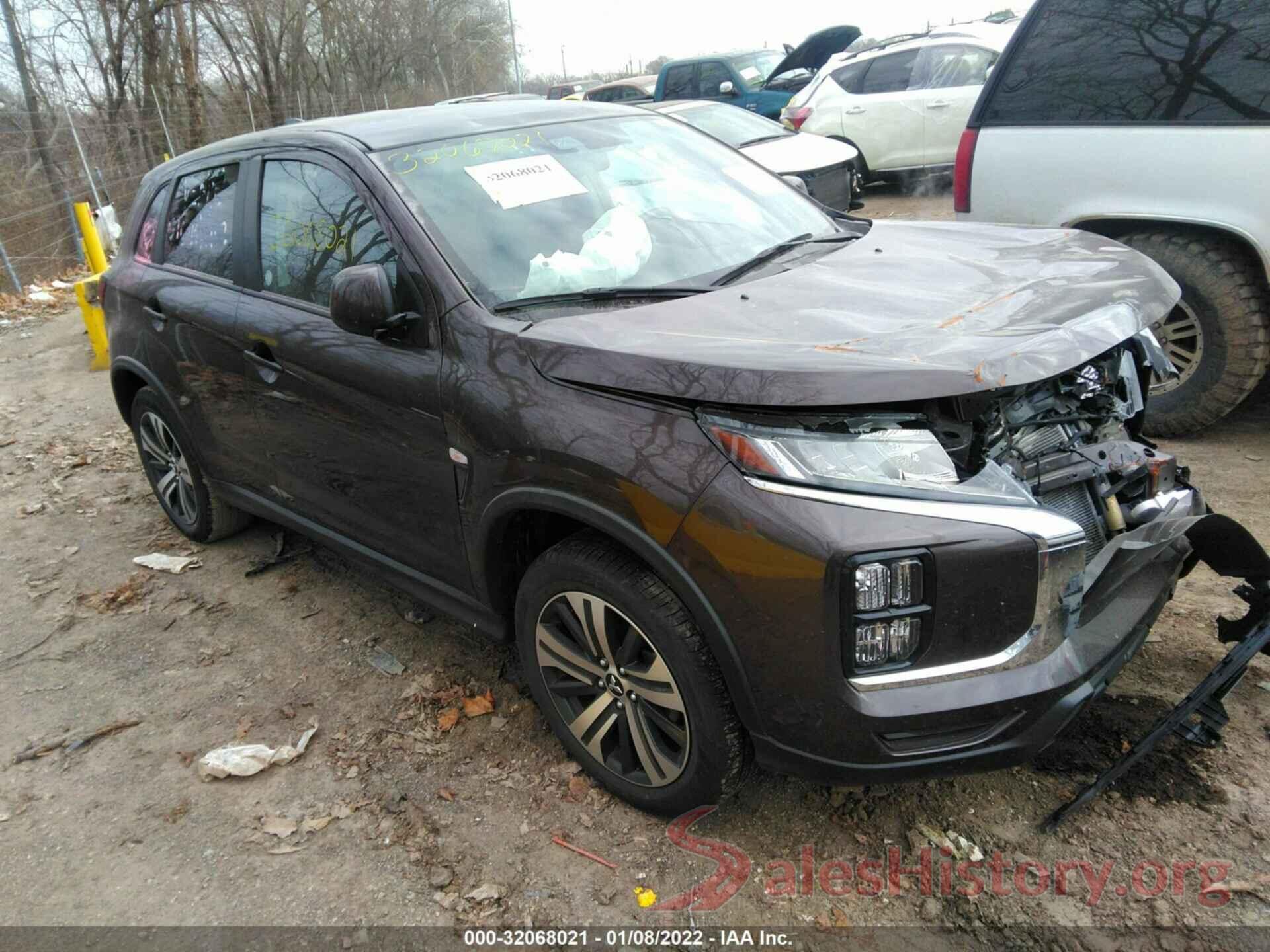 JA4ARUAU6MU024265 2021 MITSUBISHI OUTLANDER SPORT