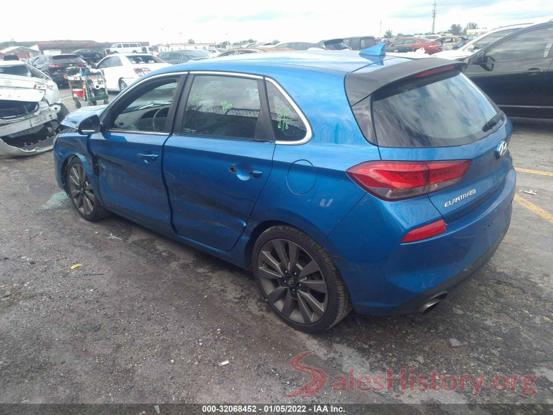 KMHH55LC2JU042232 2018 HYUNDAI ELANTRA GT