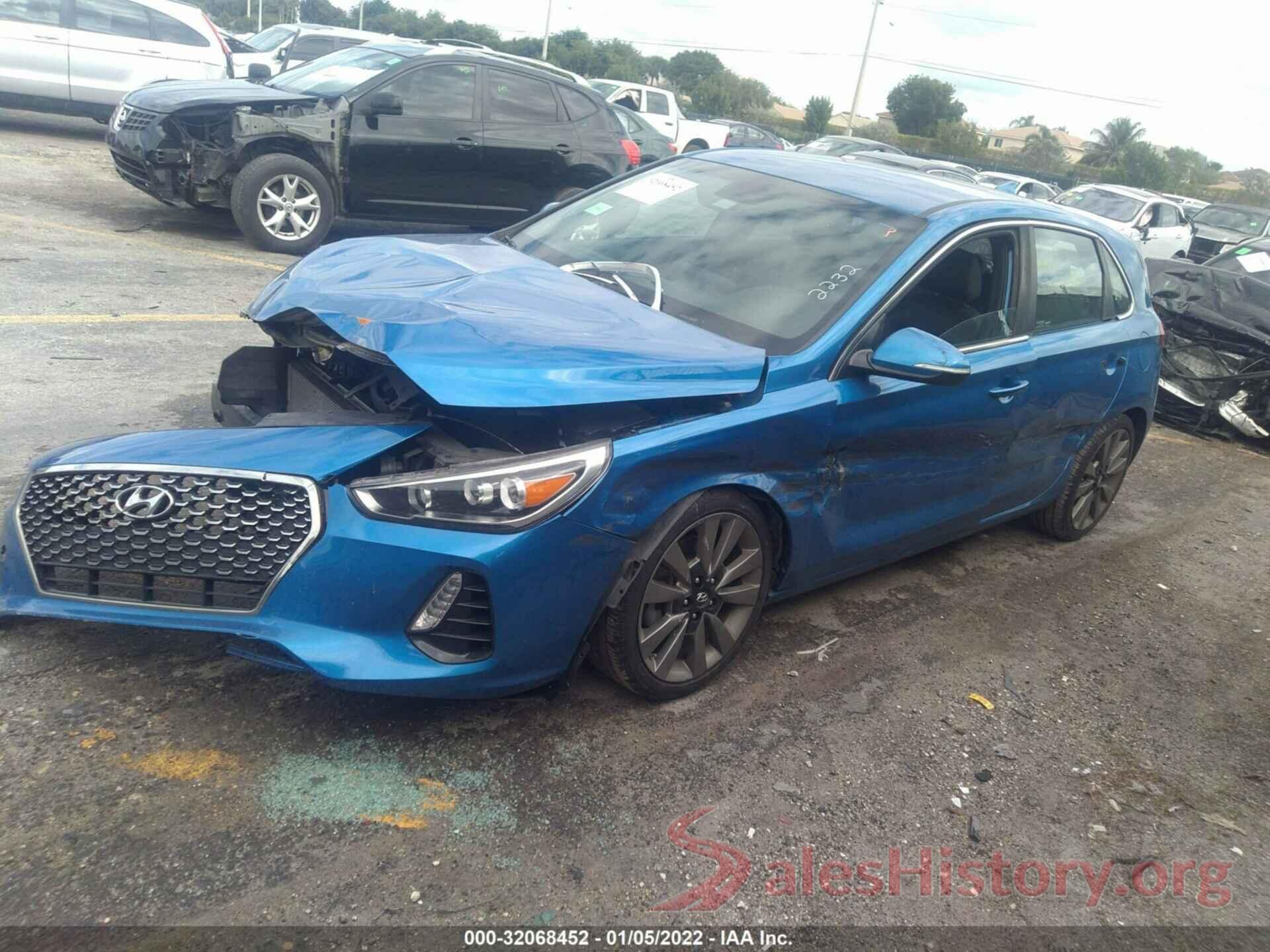 KMHH55LC2JU042232 2018 HYUNDAI ELANTRA GT