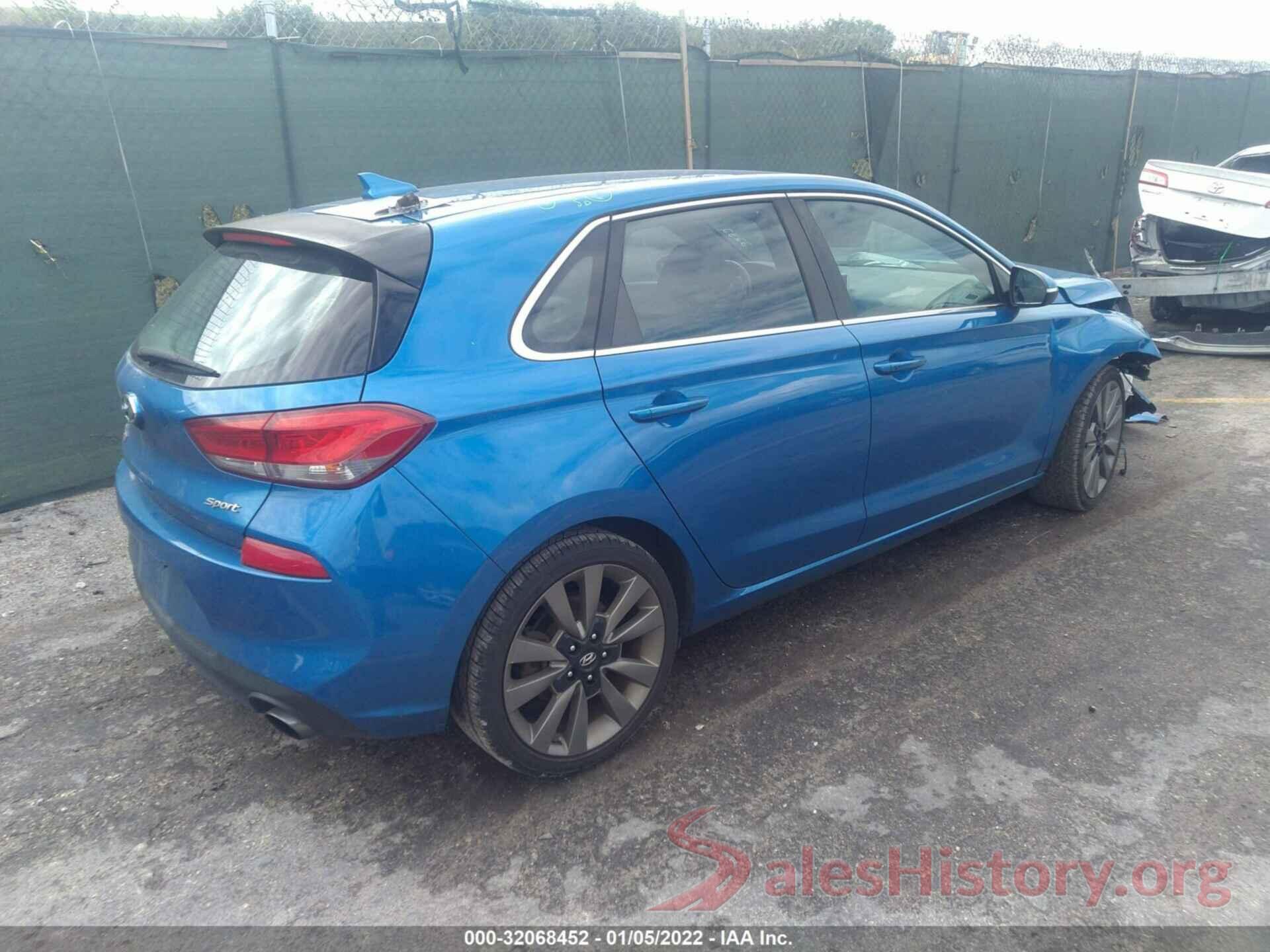 KMHH55LC2JU042232 2018 HYUNDAI ELANTRA GT