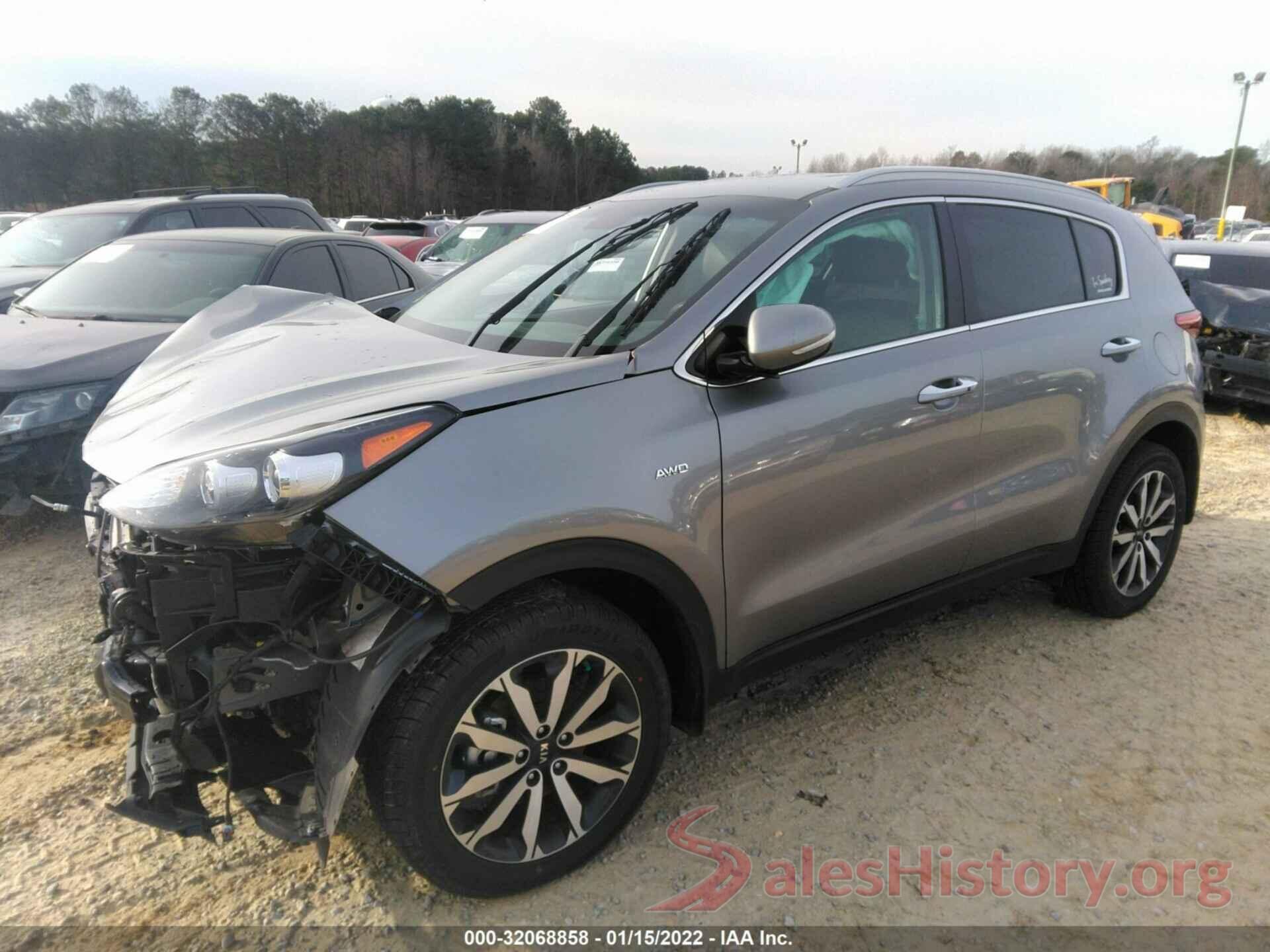 KNDPNCAC0K7583576 2019 KIA SPORTAGE