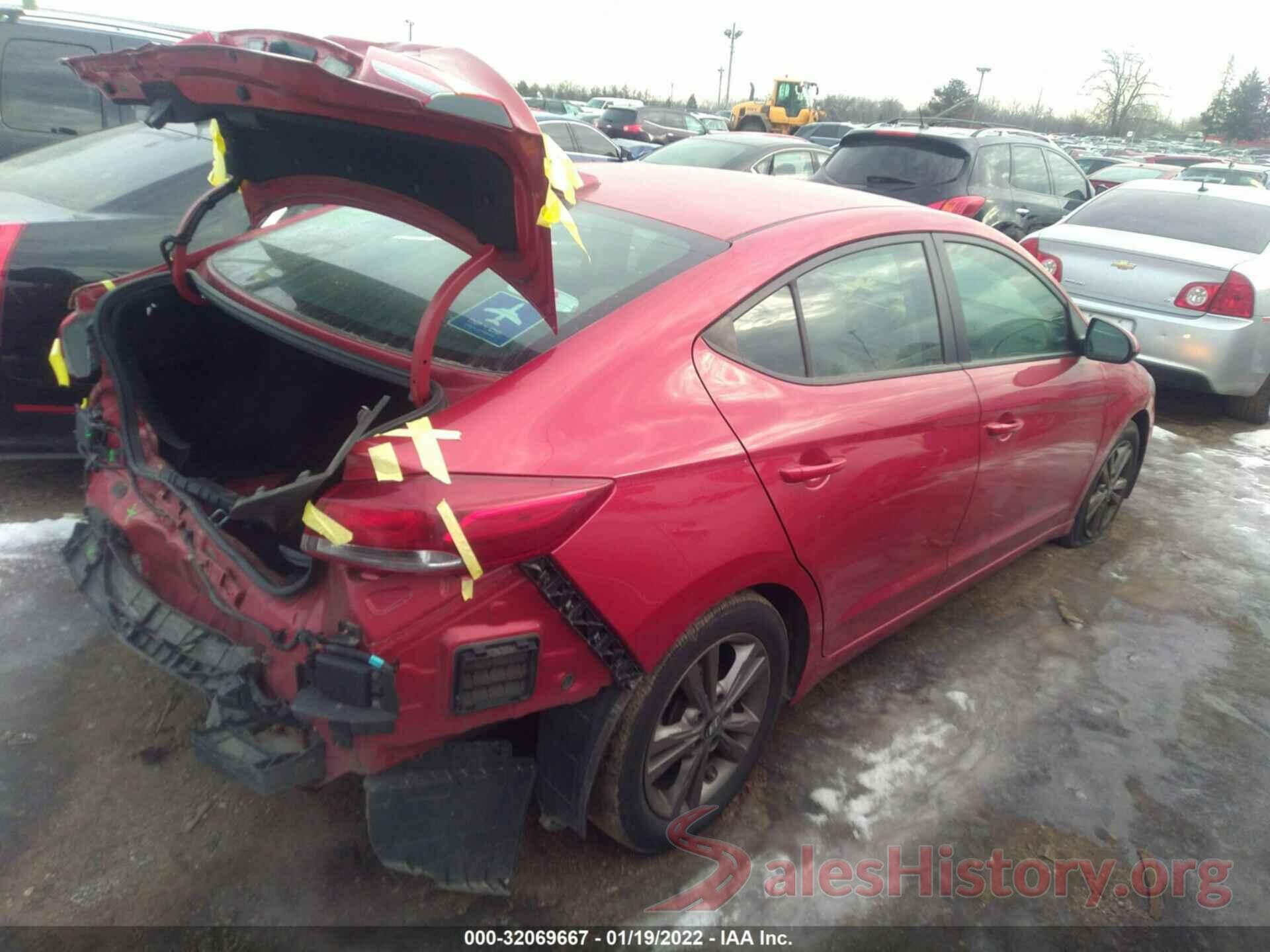 5NPD84LF9JH364021 2018 HYUNDAI ELANTRA