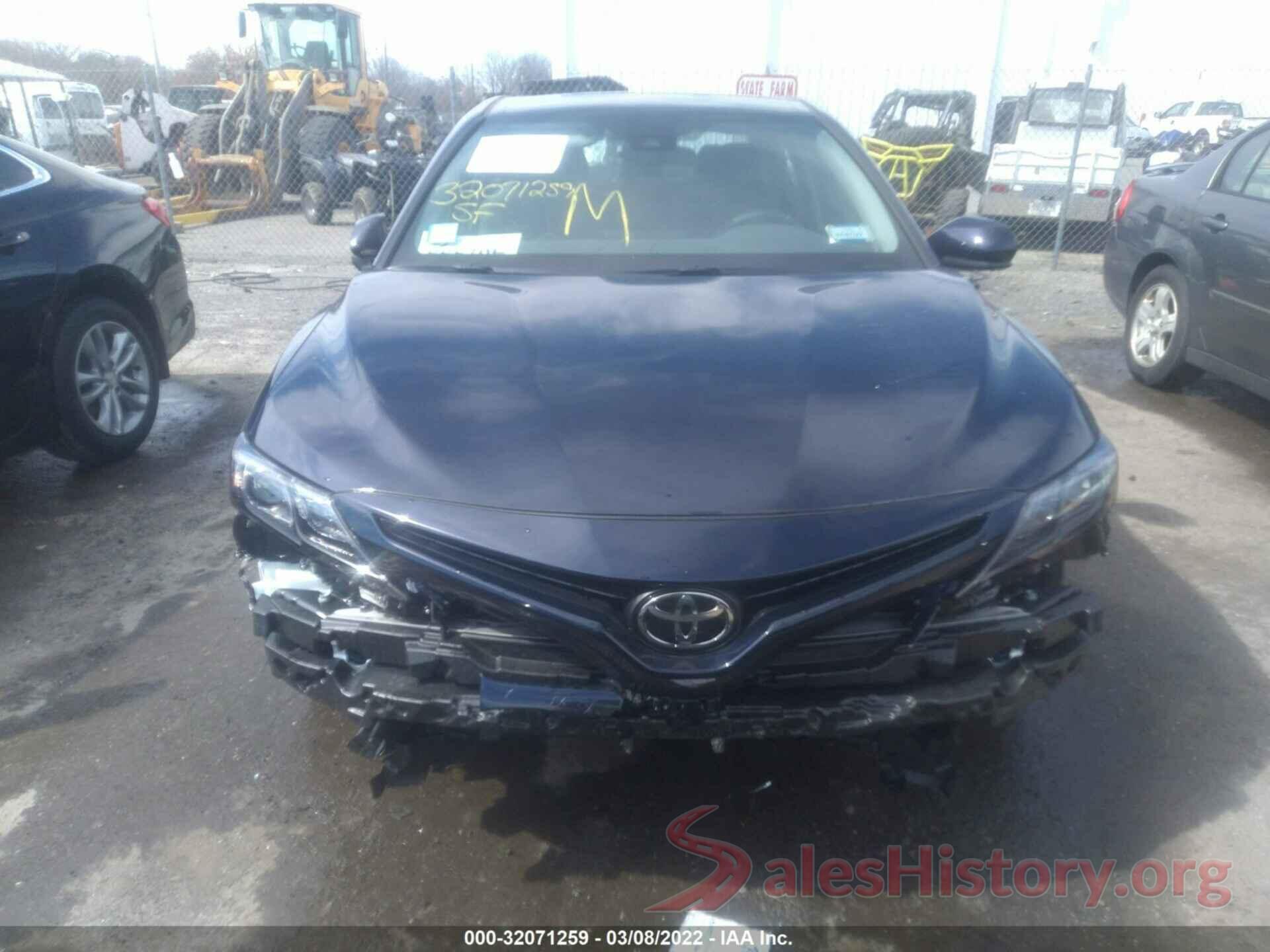 4T1G11AK5MU478684 2021 TOYOTA CAMRY