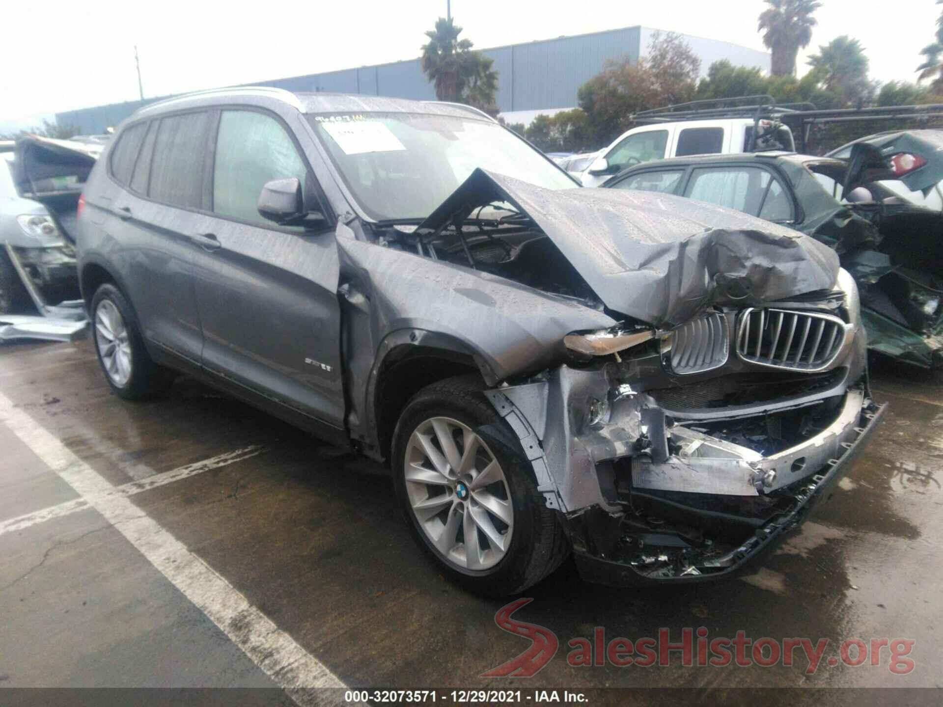 5UXWZ7C35H0X42290 2017 BMW X3