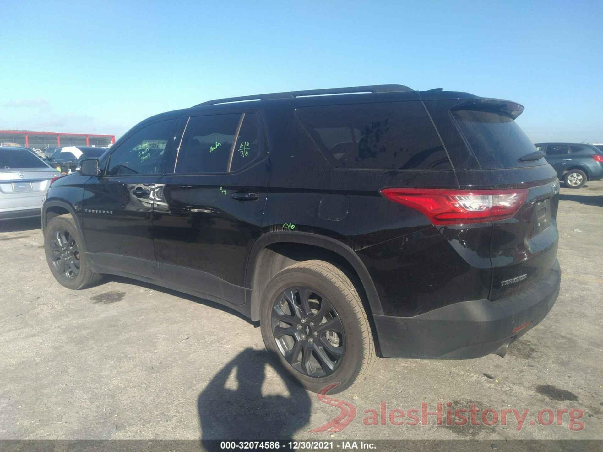 1GNERJKW9LJ204725 2020 CHEVROLET TRAVERSE