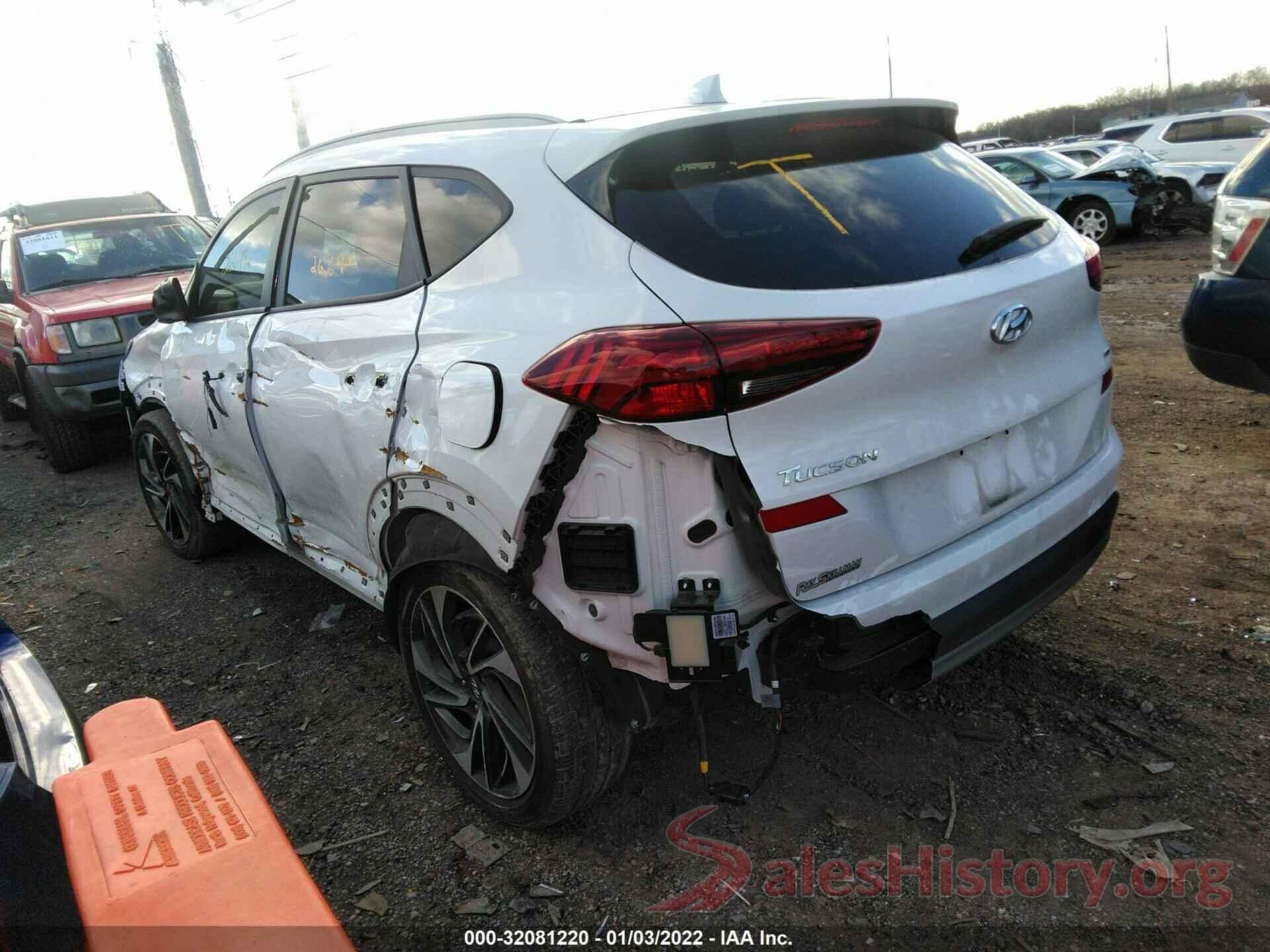 KM8J3CAL6KU991797 2019 HYUNDAI TUCSON