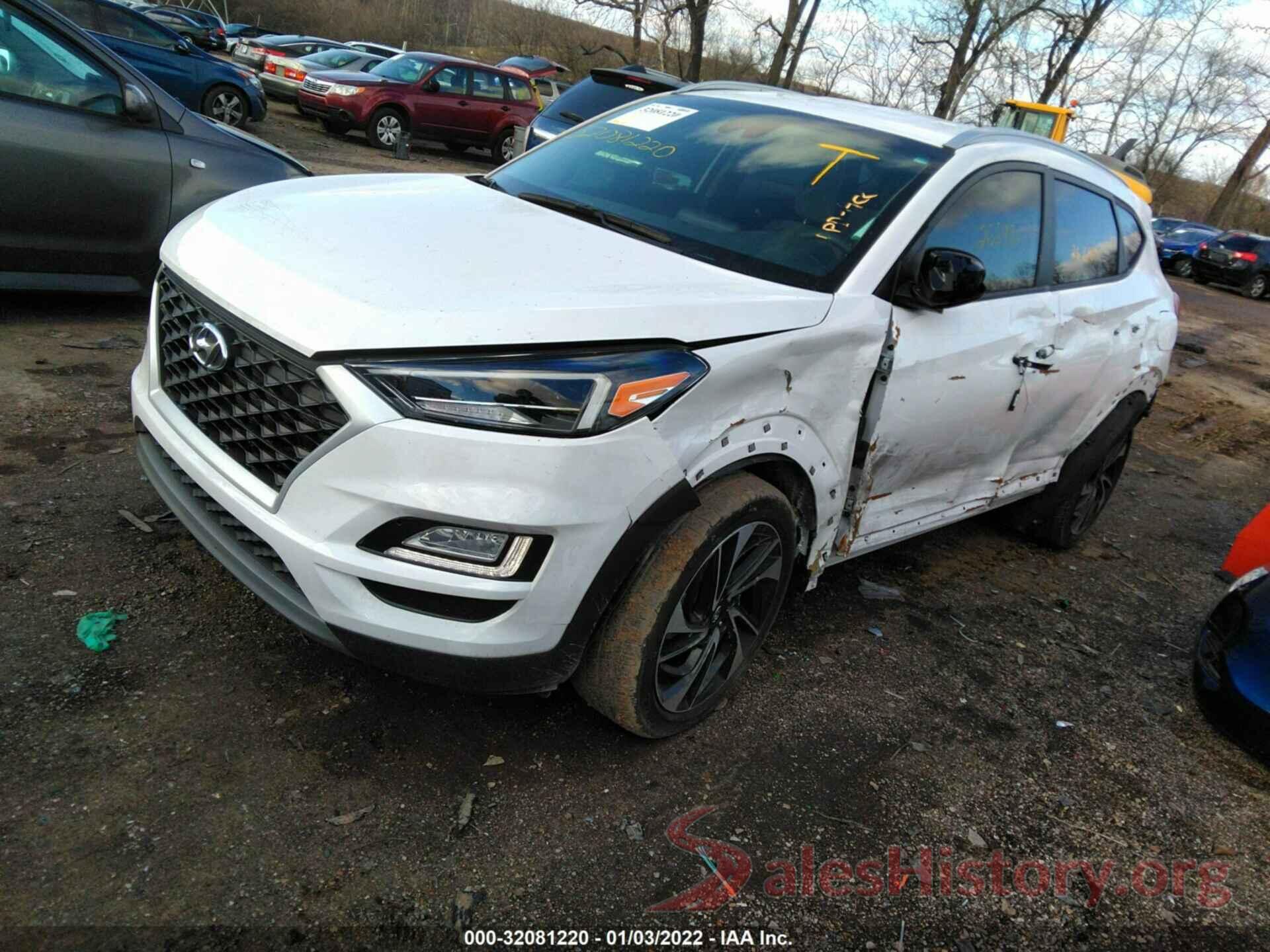 KM8J3CAL6KU991797 2019 HYUNDAI TUCSON