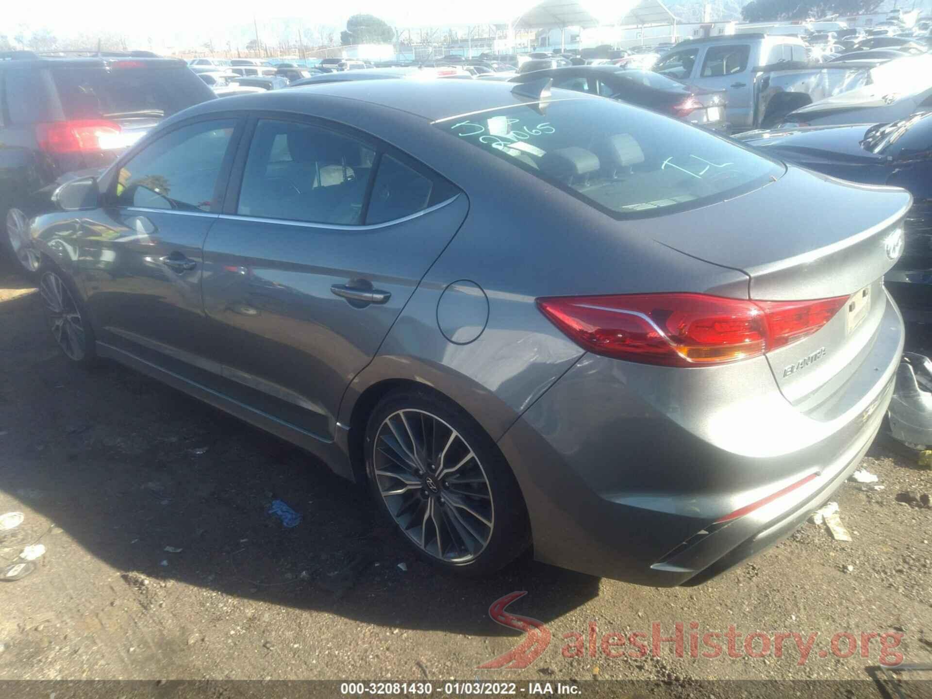 KMHD04LB9JU553189 2018 HYUNDAI ELANTRA