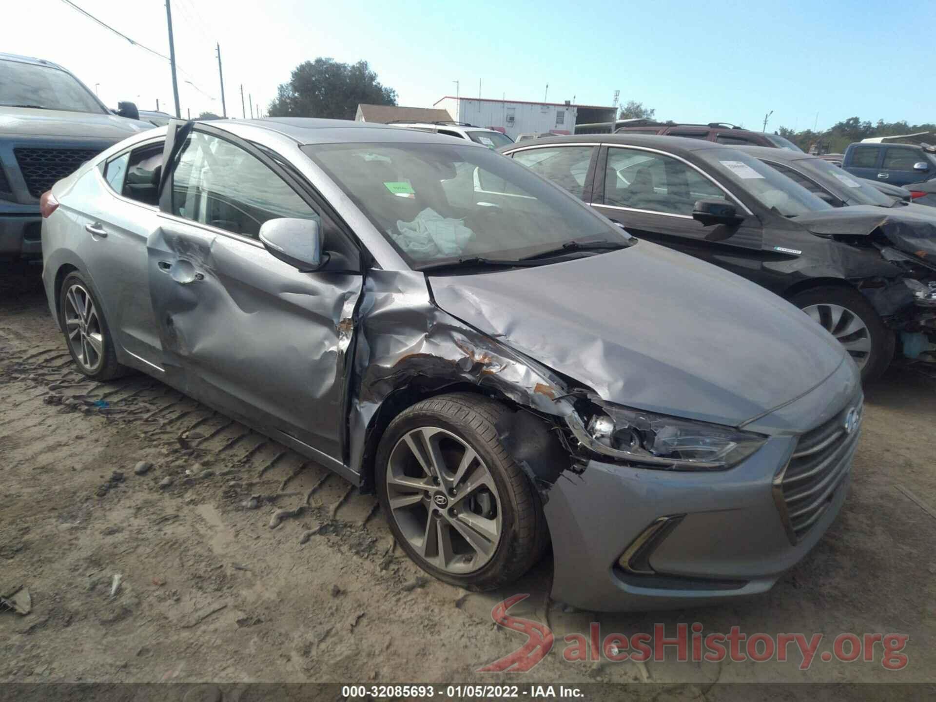 5NPD84LF4HH039724 2017 HYUNDAI ELANTRA