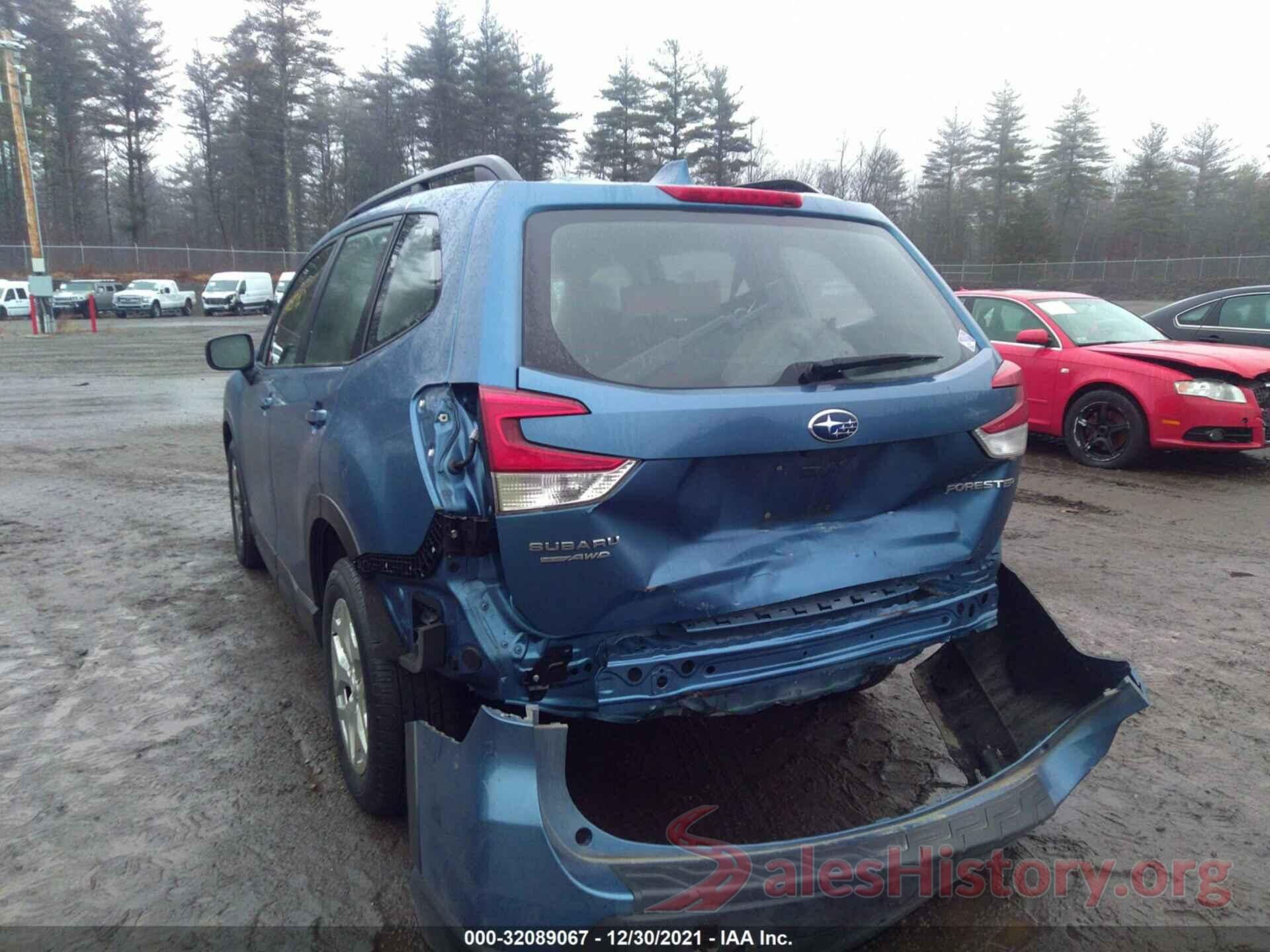 JF2SKACC3KH416578 2019 SUBARU FORESTER