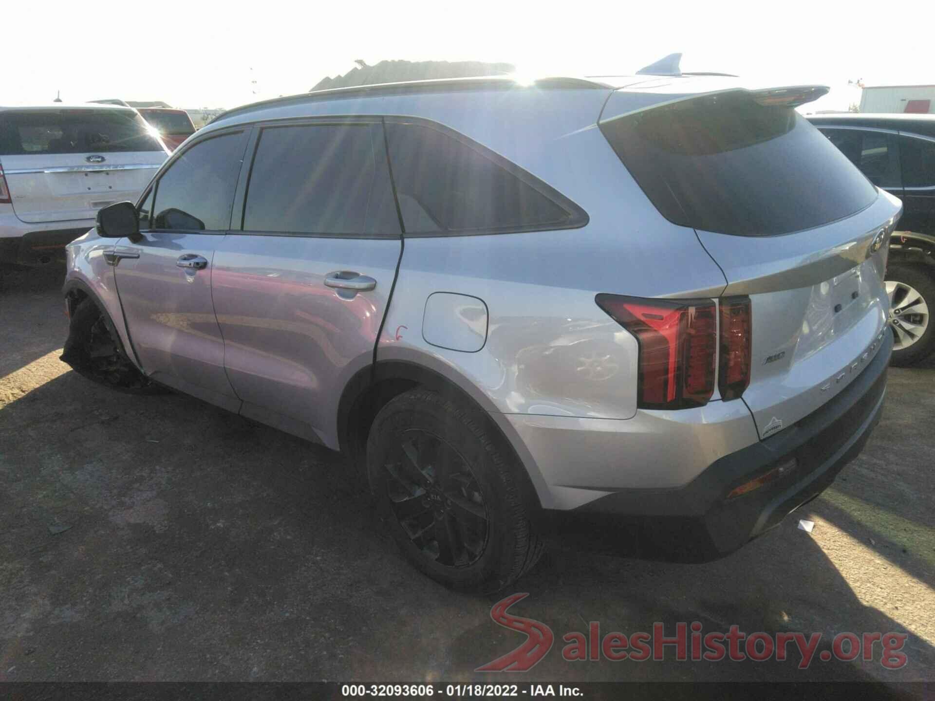 5XYRLDLC4MG003964 2021 KIA SORENTO