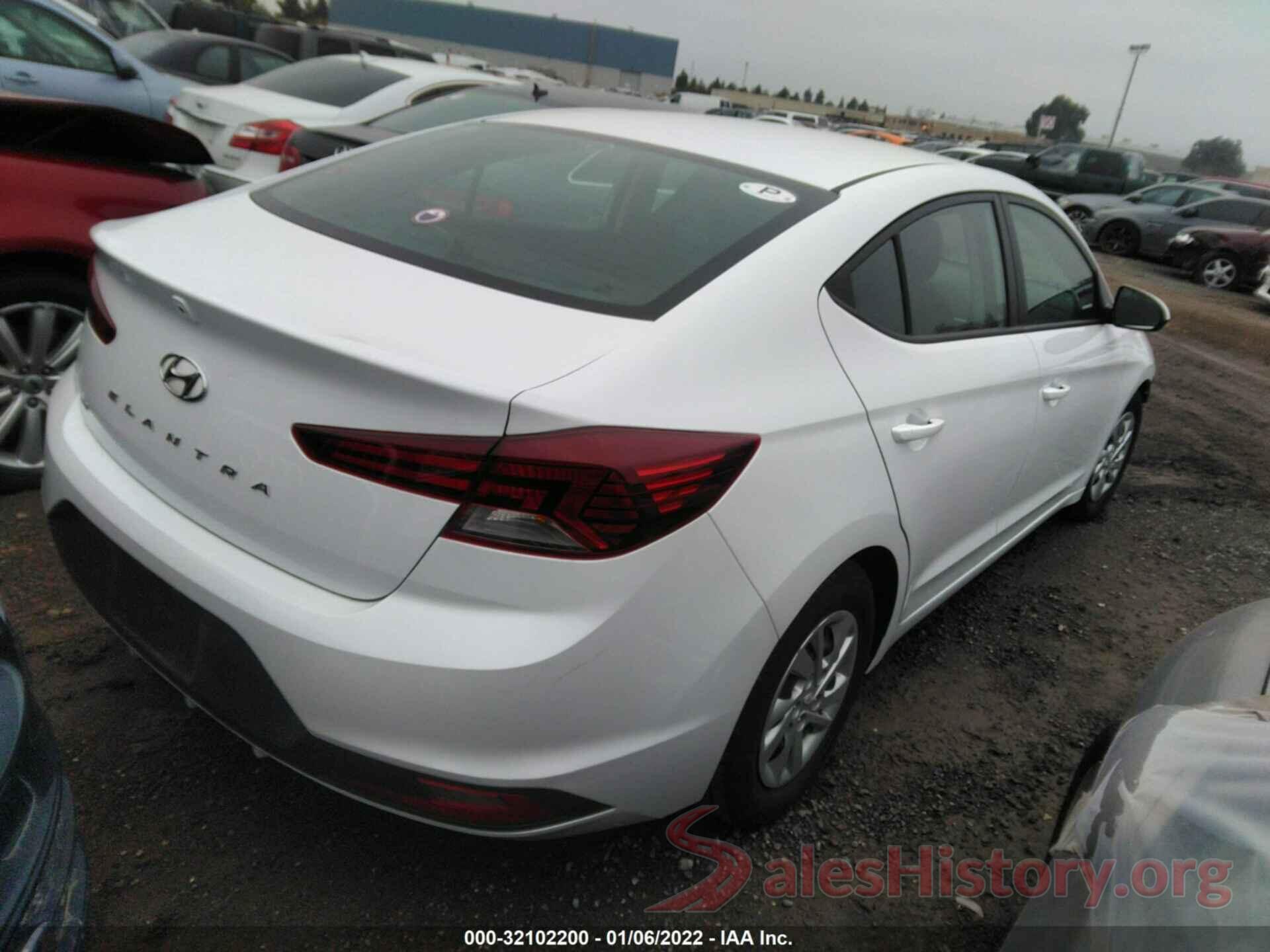 5NPD74LF4KH456044 2019 HYUNDAI ELANTRA