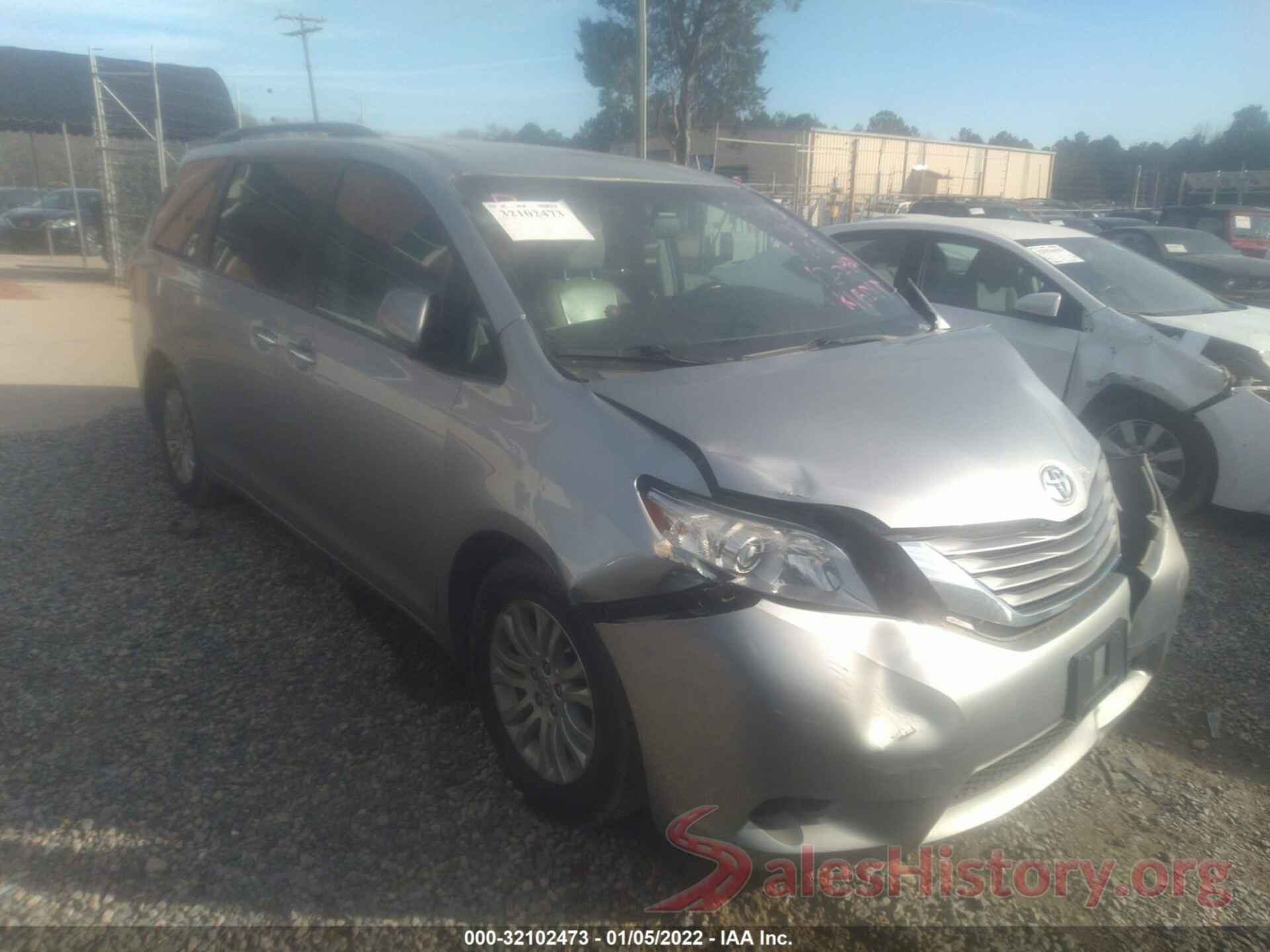 5TDYK3DC5GS737768 2016 TOYOTA SIENNA