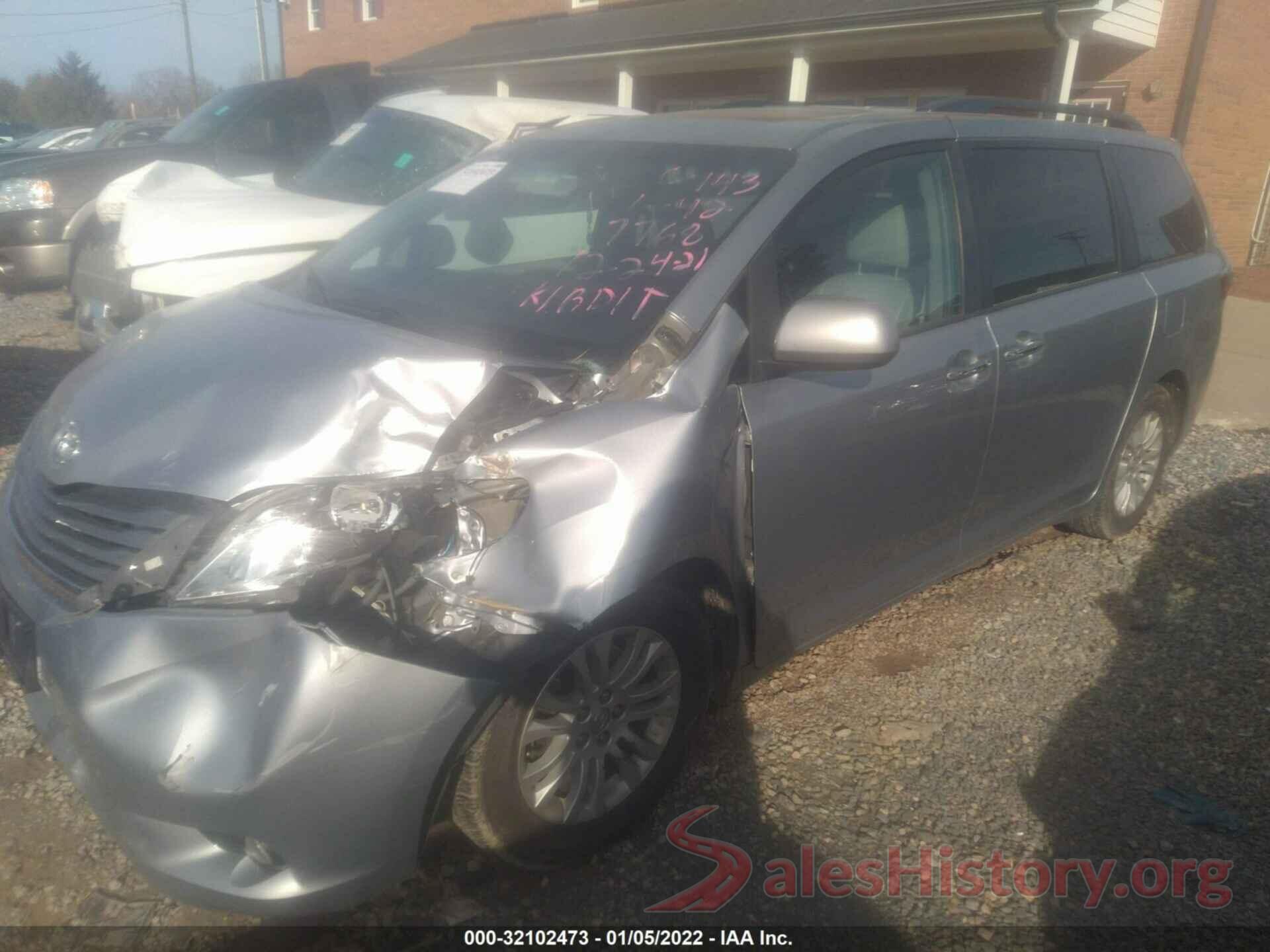 5TDYK3DC5GS737768 2016 TOYOTA SIENNA