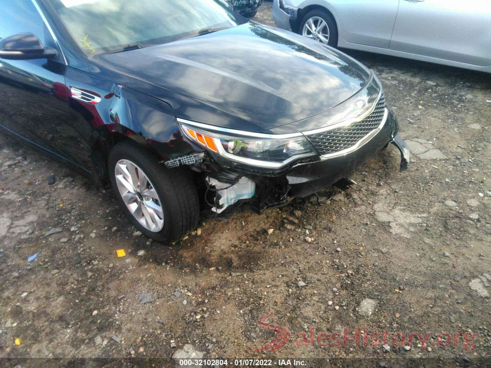 5XXGT4L3XGG073789 2016 KIA OPTIMA