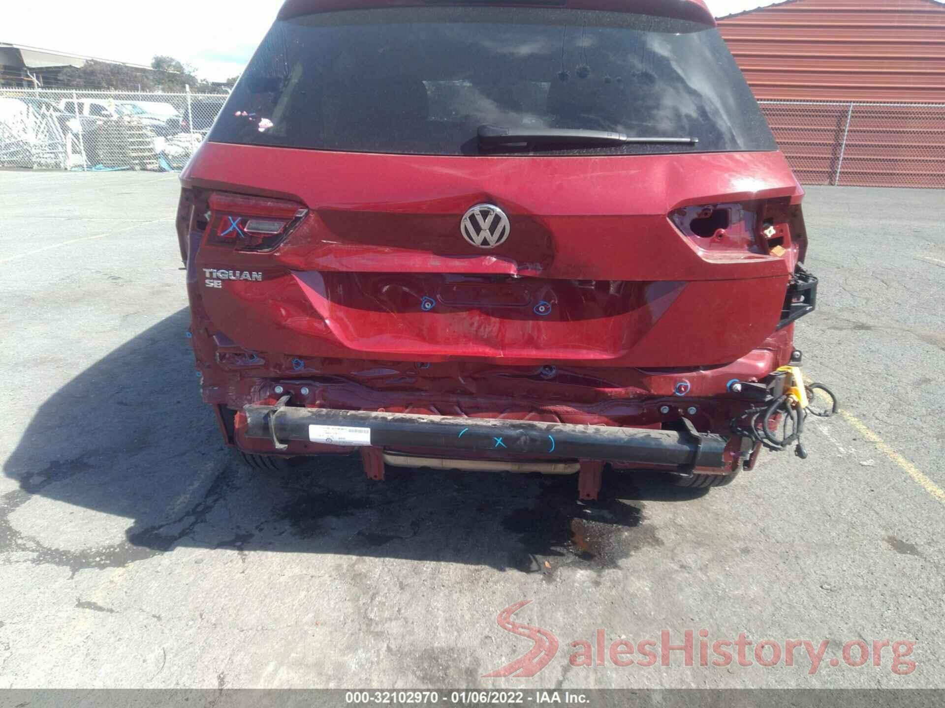 3VV3B7AX2LM002346 2020 VOLKSWAGEN TIGUAN