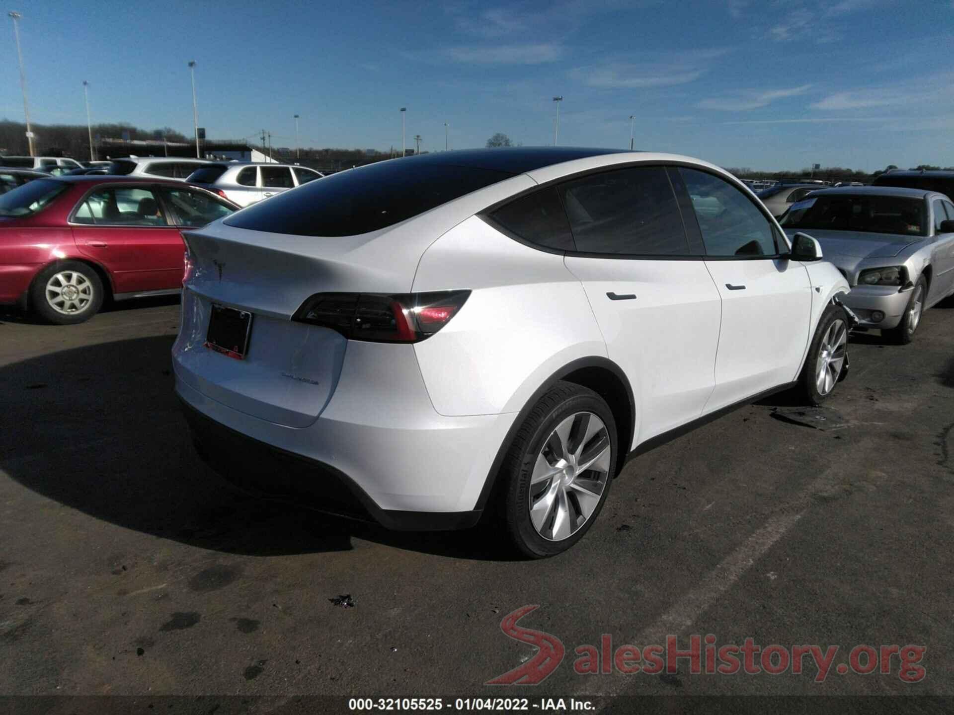 5YJYGDEE9MF296363 2021 TESLA MODEL Y